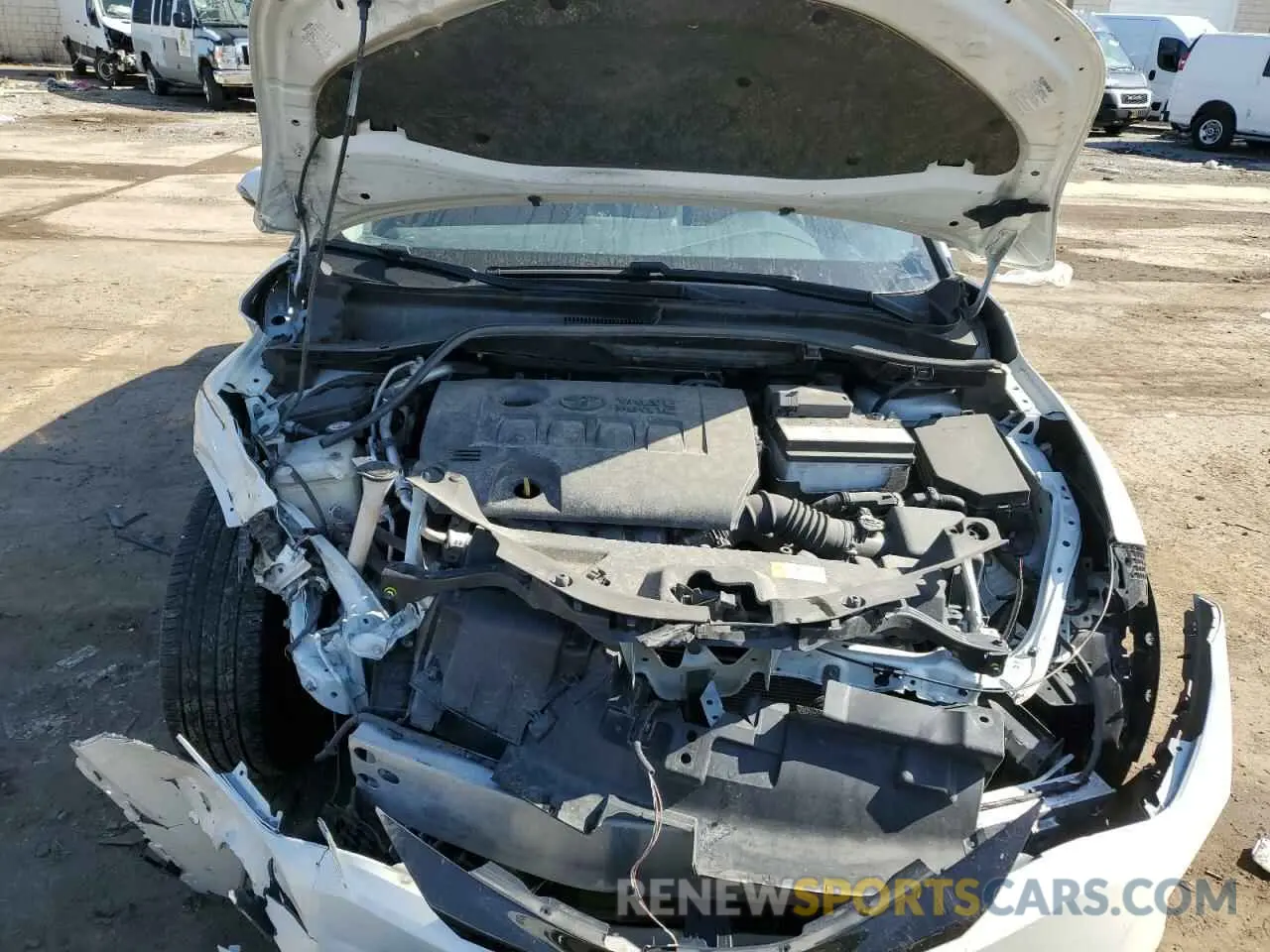 11 fotografías del automóvil dañado JTNKHMBX8M1116108 TOYOTA C-HR 2021