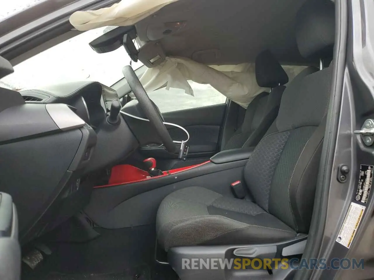 7 fotografías del automóvil dañado JTNKHMBX9M1120927 TOYOTA C-HR 2021
