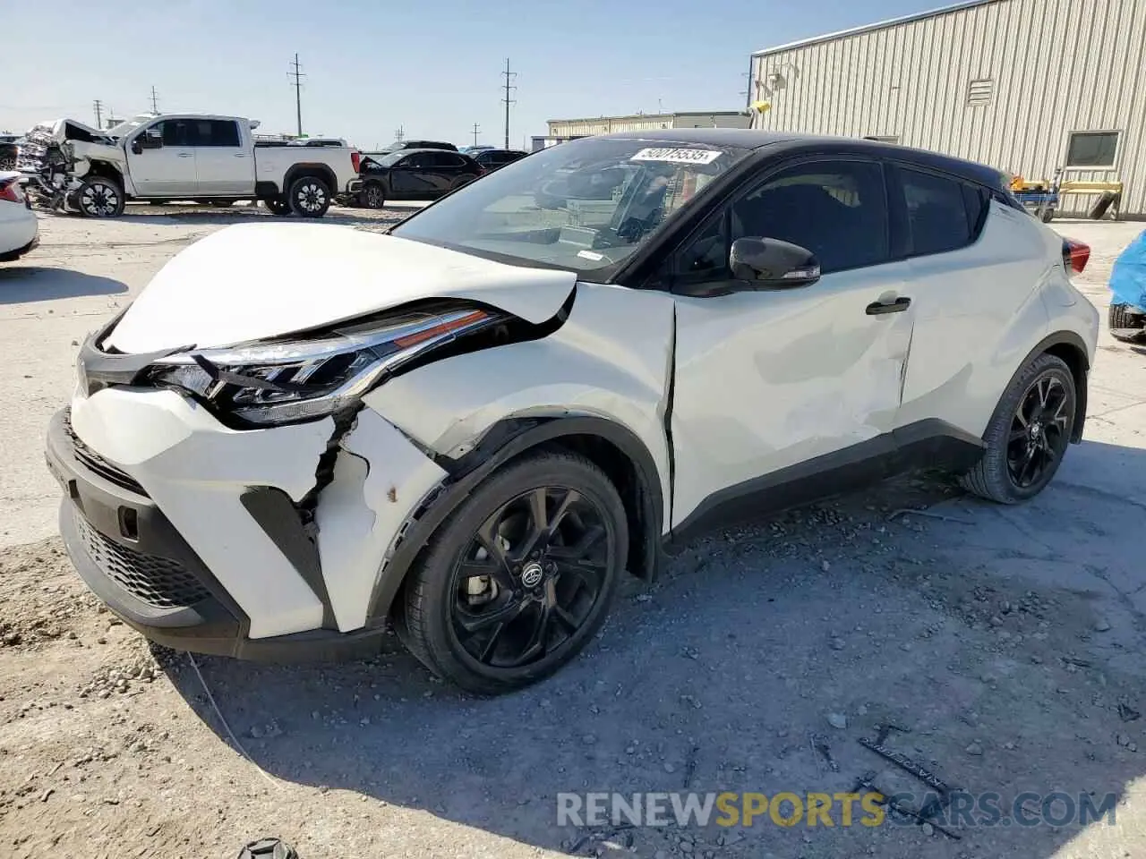 1 fotografías del automóvil dañado JTNKHMBX9M1125433 TOYOTA C-HR 2021