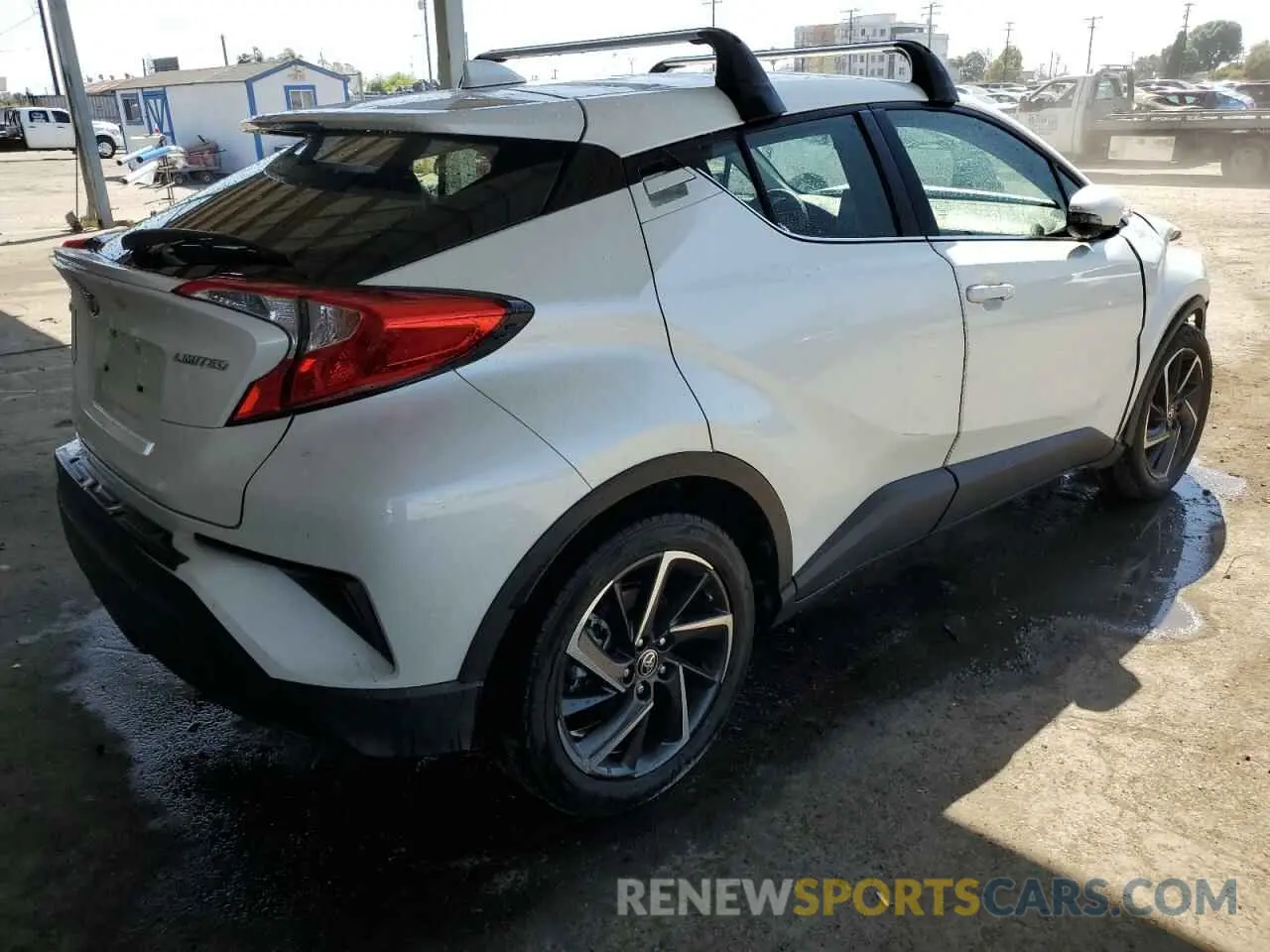 3 fotografías del automóvil dañado JTNKHMBX9M1126792 TOYOTA C-HR 2021