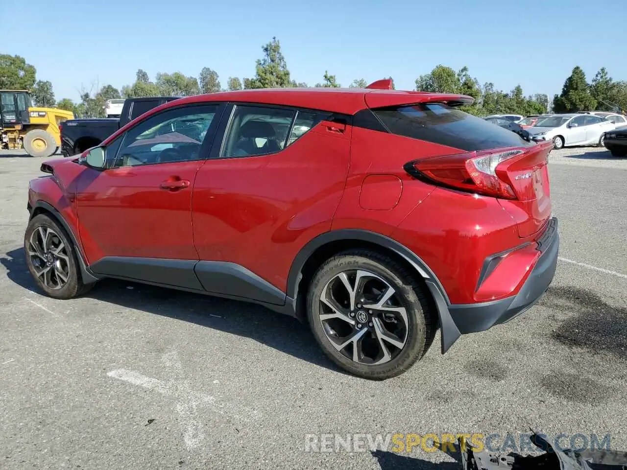 2 fotografías del automóvil dañado JTNKHMBXXM1120595 TOYOTA C-HR 2021
