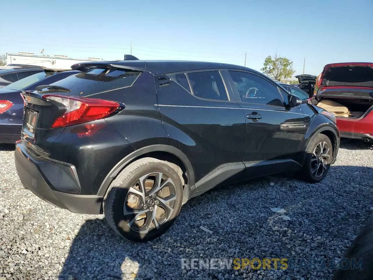3 fotografías del automóvil dañado NMTKHMBX0MR125200 TOYOTA C-HR 2021