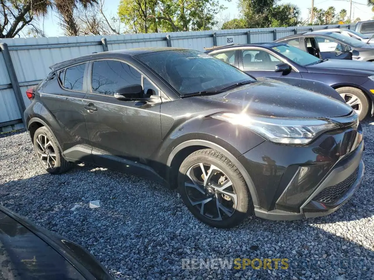 4 fotografías del automóvil dañado NMTKHMBX0MR125200 TOYOTA C-HR 2021