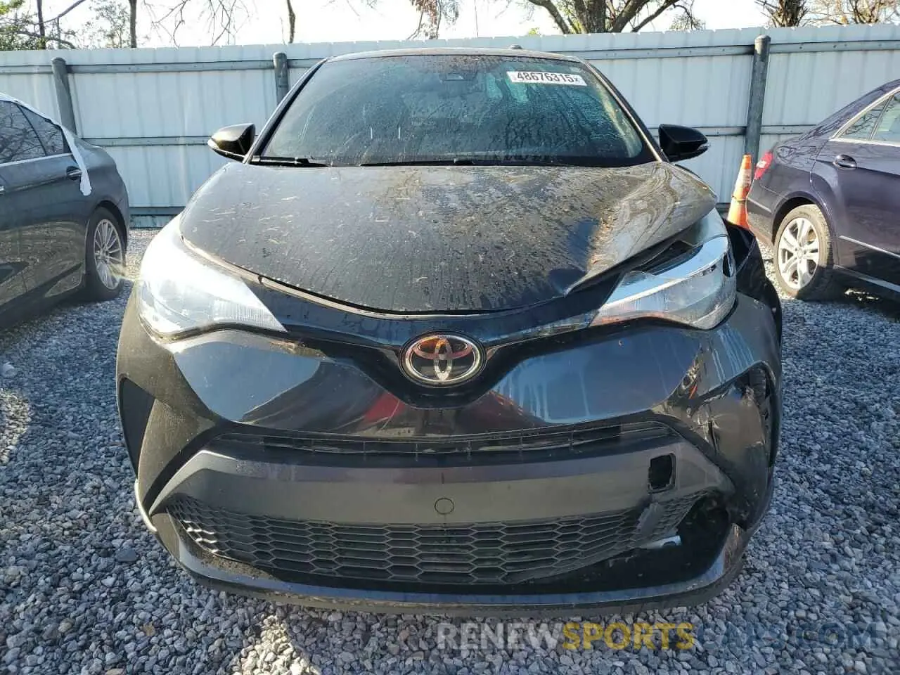 5 fotografías del automóvil dañado NMTKHMBX0MR125200 TOYOTA C-HR 2021
