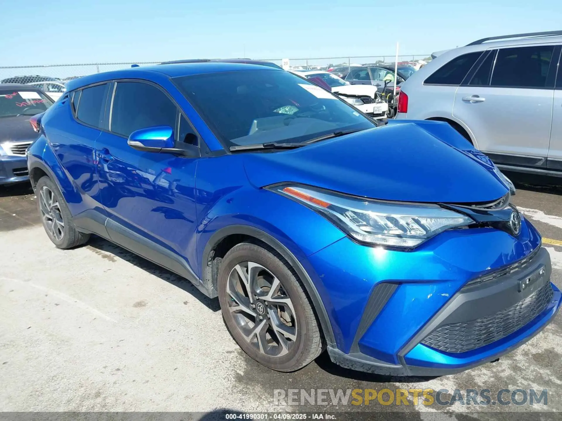 1 fotografías del automóvil dañado NMTKHMBX0MR129151 TOYOTA C-HR 2021