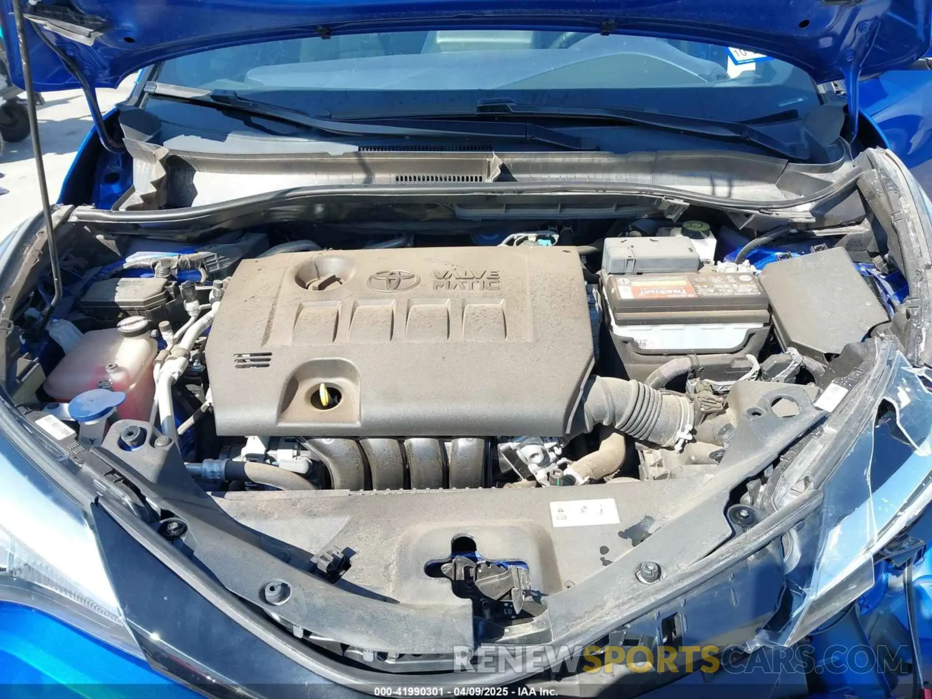 10 fotografías del automóvil dañado NMTKHMBX0MR129151 TOYOTA C-HR 2021