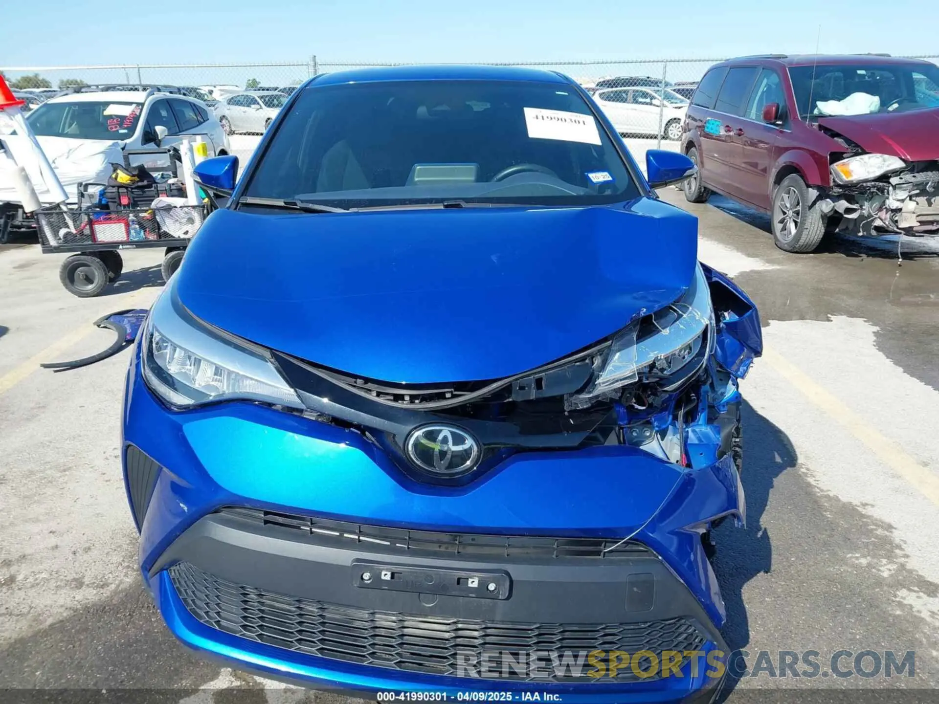 13 fotografías del automóvil dañado NMTKHMBX0MR129151 TOYOTA C-HR 2021