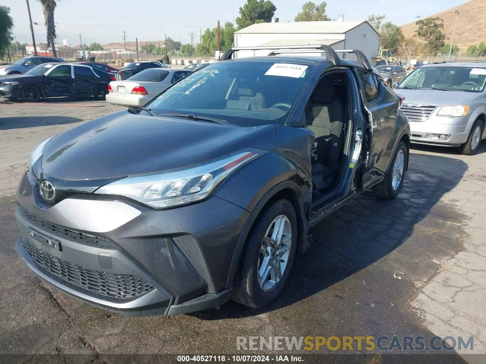 2 fotografías del automóvil dañado NMTKHMBX0MR137606 TOYOTA C-HR 2021