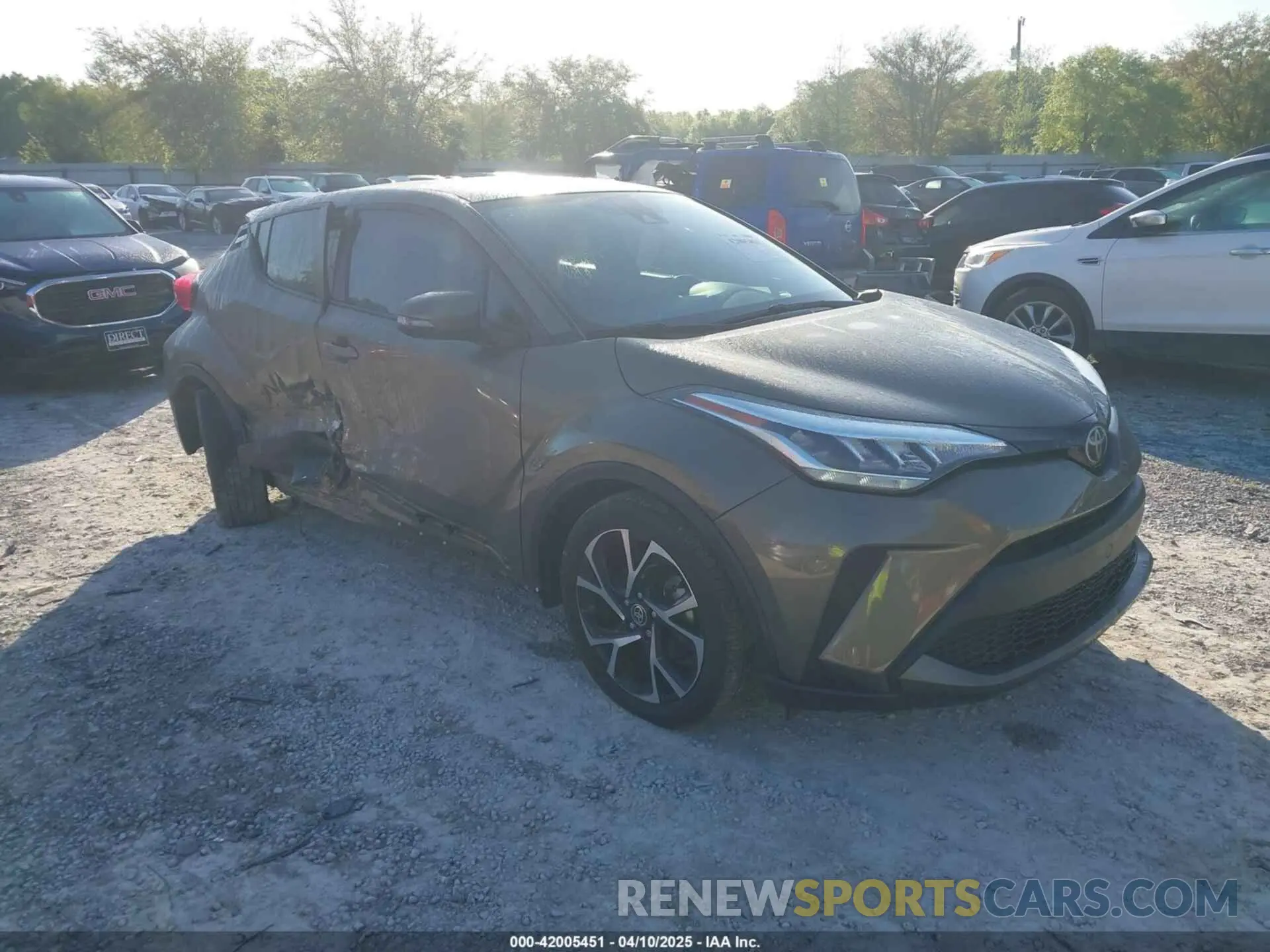 1 fotografías del automóvil dañado NMTKHMBX0MR138934 TOYOTA C-HR 2021