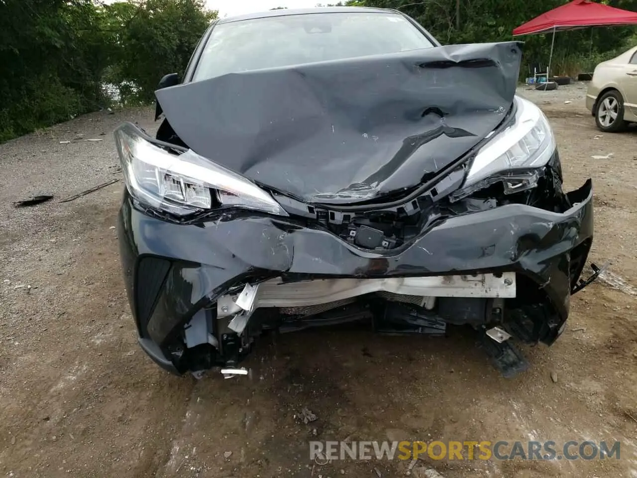 9 fotografías del automóvil dañado NMTKHMBX0MR139002 TOYOTA C-HR 2021