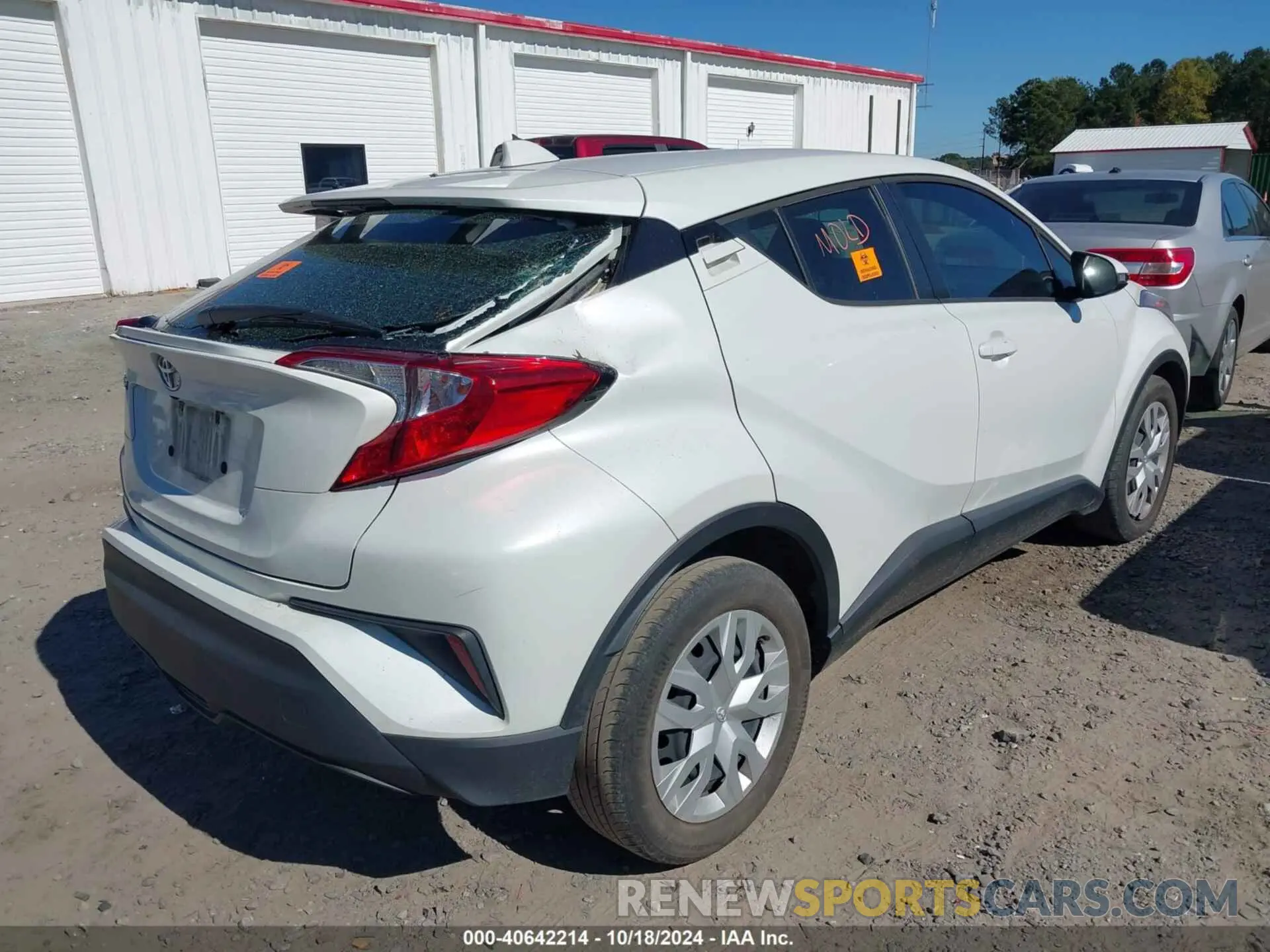 4 fotografías del automóvil dañado NMTKHMBX1MR139669 TOYOTA C-HR 2021