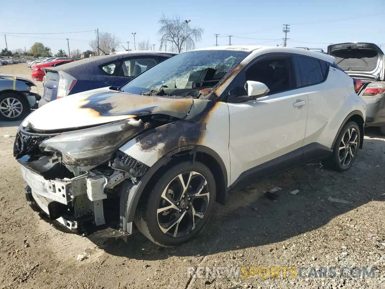 1 fotografías del automóvil dañado NMTKHMBX1MR140076 TOYOTA C-HR 2021