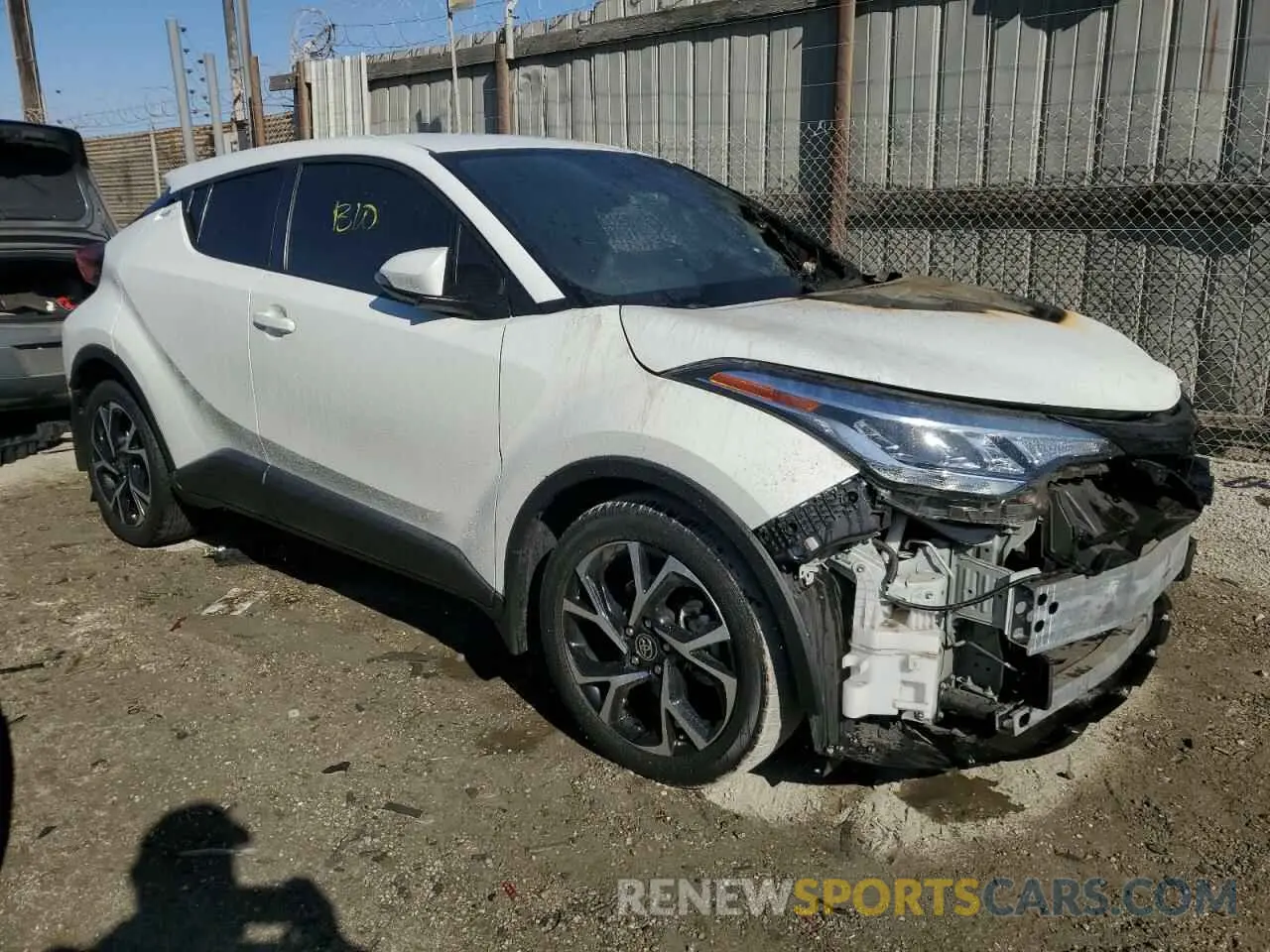 4 fotografías del automóvil dañado NMTKHMBX1MR140076 TOYOTA C-HR 2021