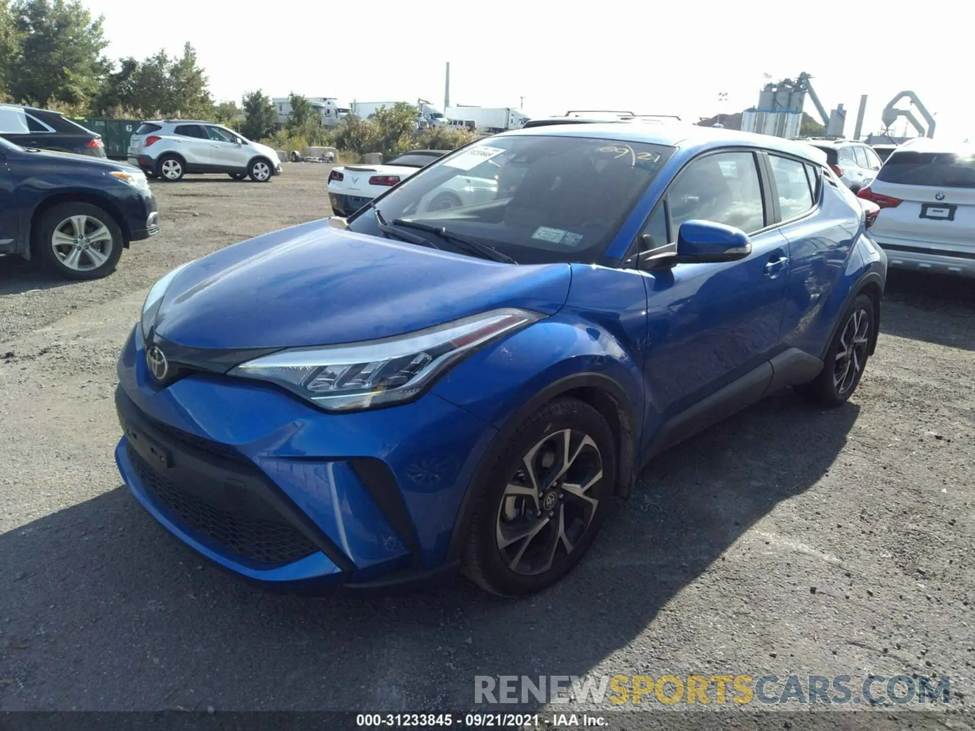 2 fotografías del automóvil dañado NMTKHMBX2MR122802 TOYOTA C-HR 2021
