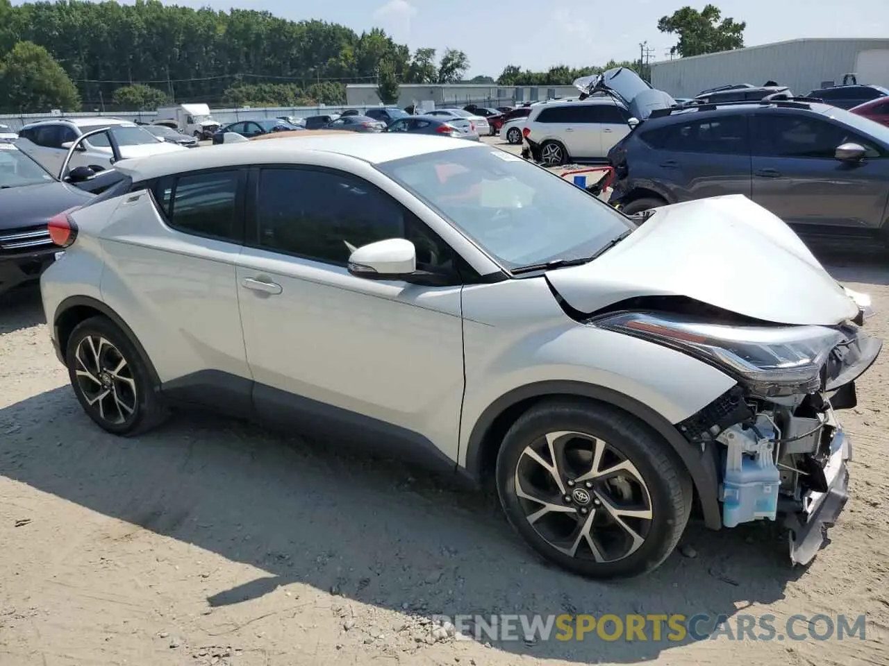 4 fotografías del automóvil dañado NMTKHMBX2MR125070 TOYOTA C-HR 2021