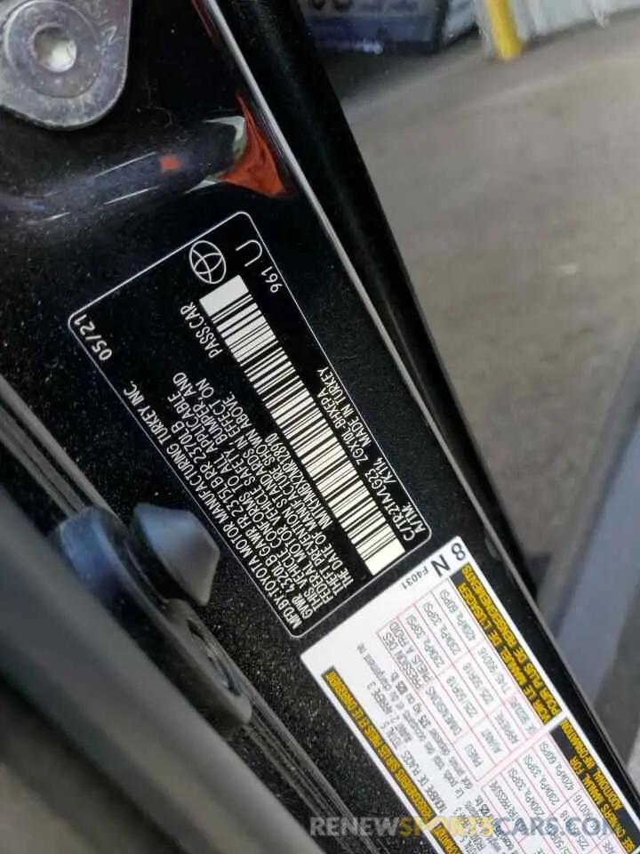 12 fotografías del automóvil dañado NMTKHMBX2MR128910 TOYOTA C-HR 2021