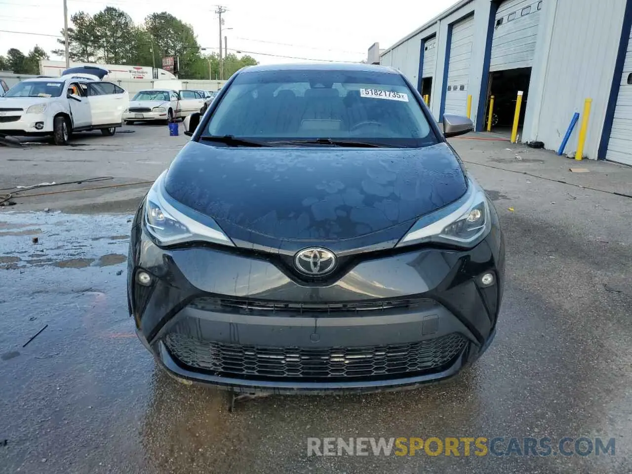 5 fotografías del automóvil dañado NMTKHMBX2MR128910 TOYOTA C-HR 2021