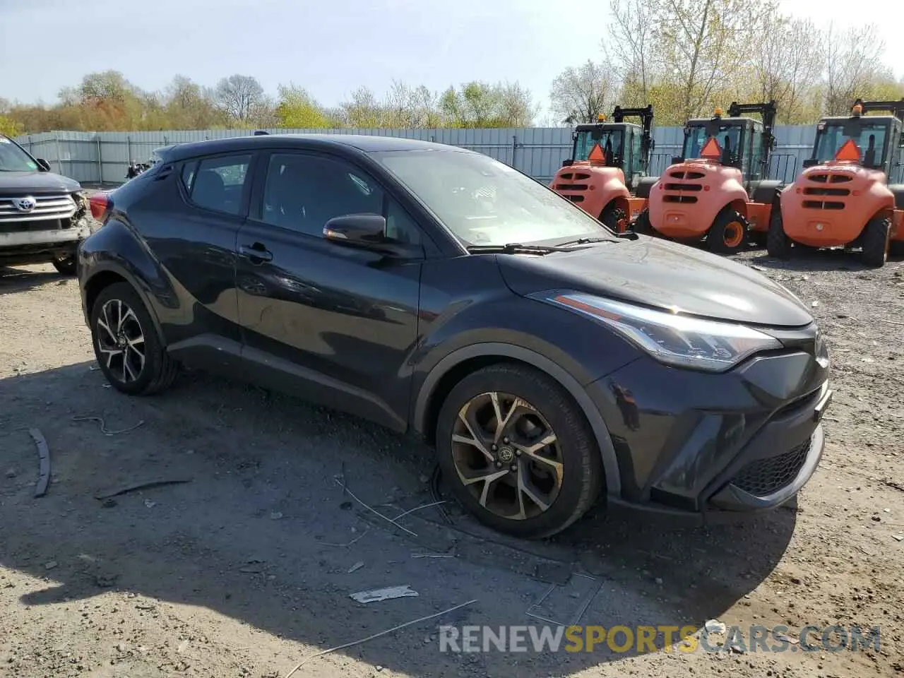 4 fotografías del automóvil dañado NMTKHMBX2MR133802 TOYOTA C-HR 2021