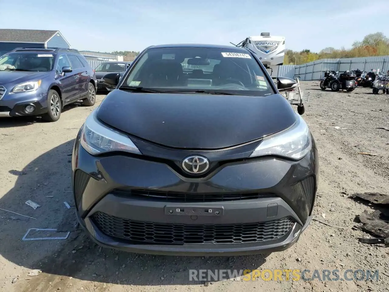 5 fotografías del automóvil dañado NMTKHMBX2MR133802 TOYOTA C-HR 2021