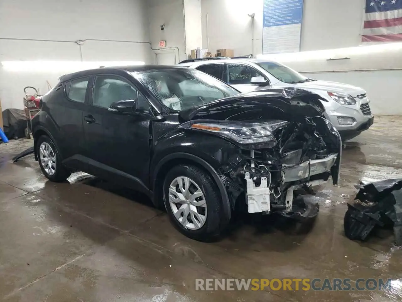 4 fotografías del automóvil dañado NMTKHMBX2MR134531 TOYOTA C-HR 2021