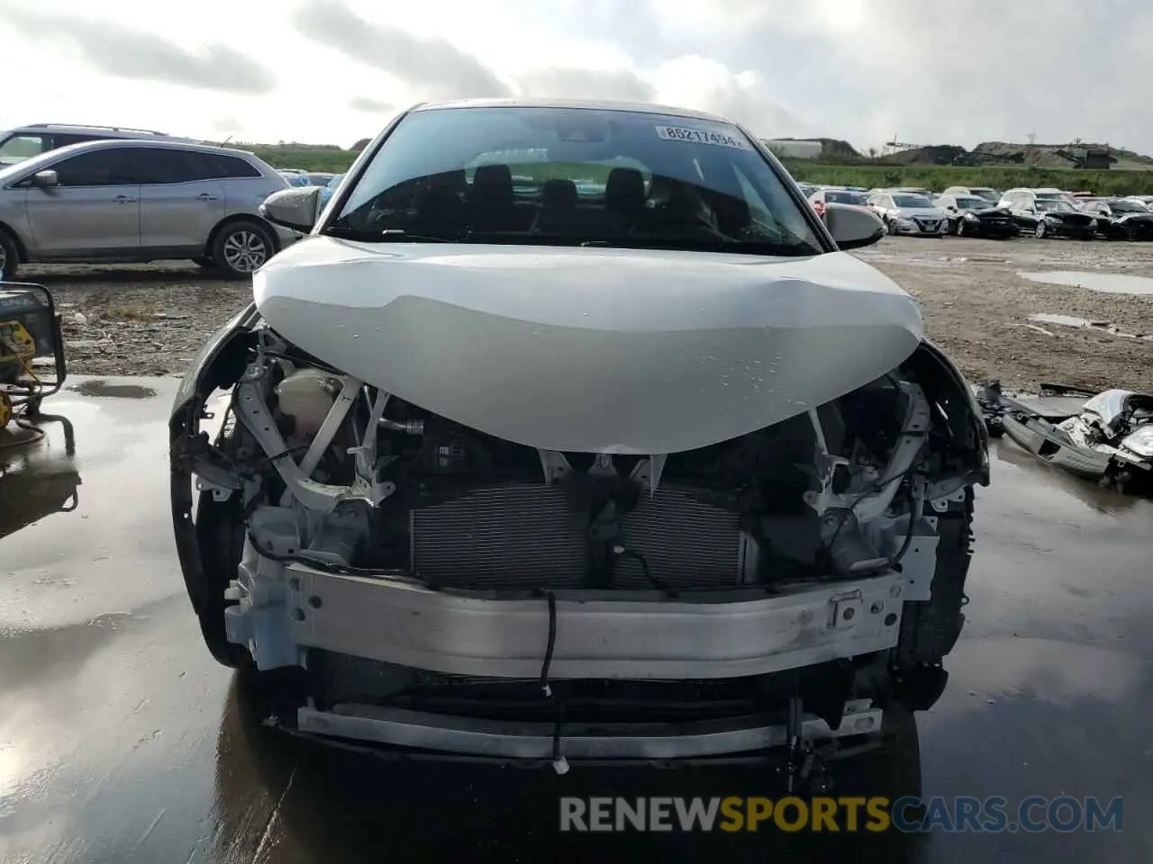 5 fotografías del automóvil dañado NMTKHMBX2MR136831 TOYOTA C-HR 2021
