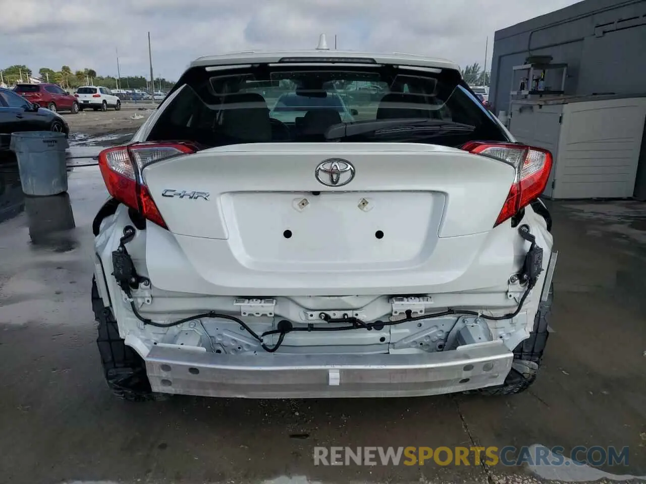 6 fotografías del automóvil dañado NMTKHMBX2MR136831 TOYOTA C-HR 2021