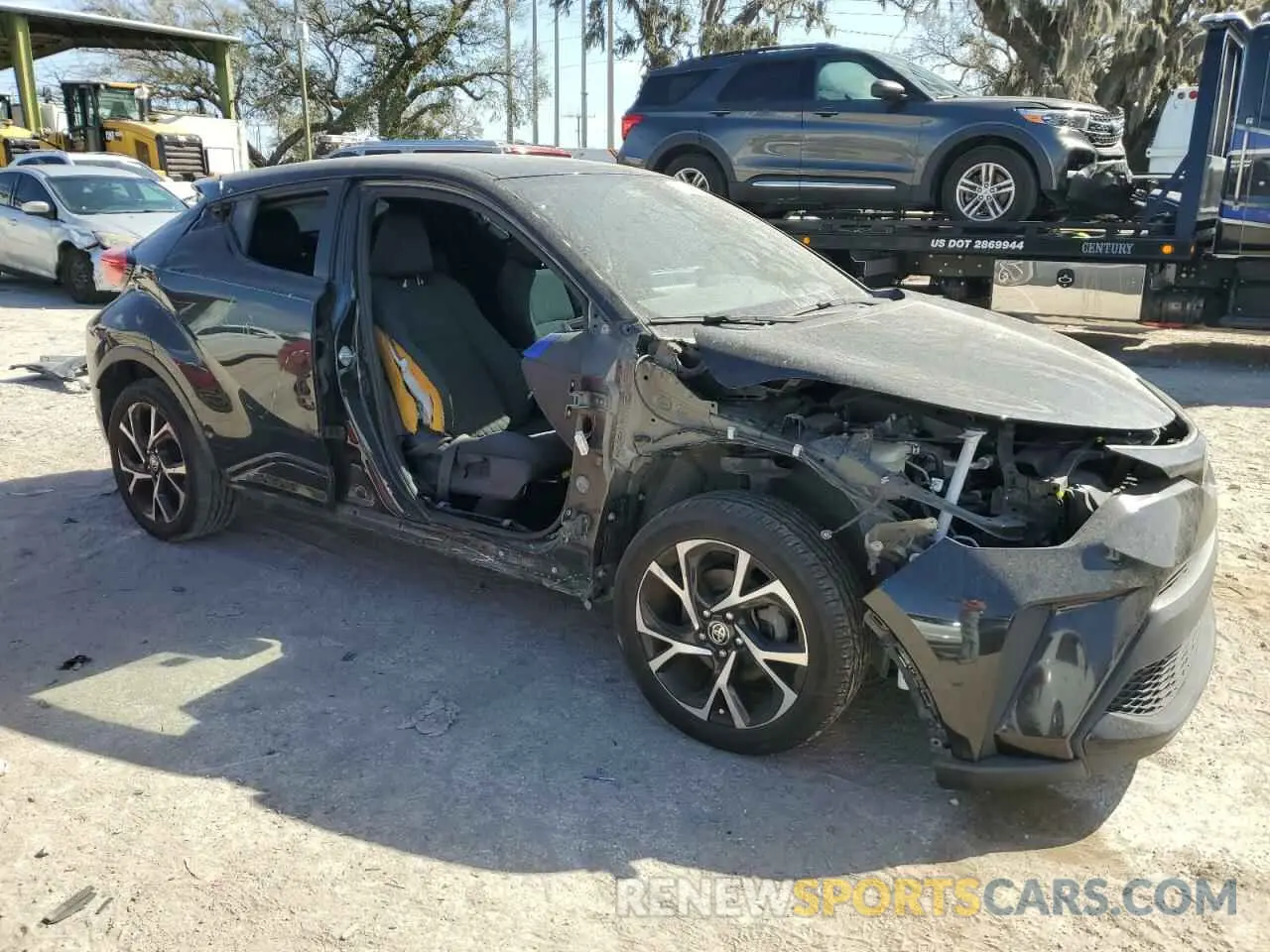 4 fotografías del automóvil dañado NMTKHMBX3MR122565 TOYOTA C-HR 2021