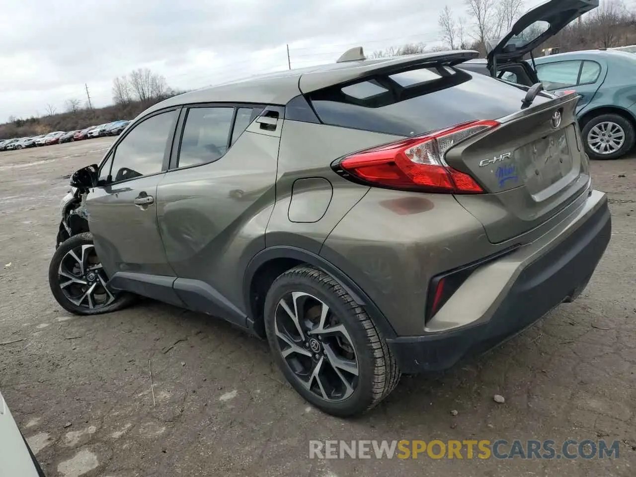 2 fotografías del automóvil dañado NMTKHMBX3MR124980 TOYOTA C-HR 2021