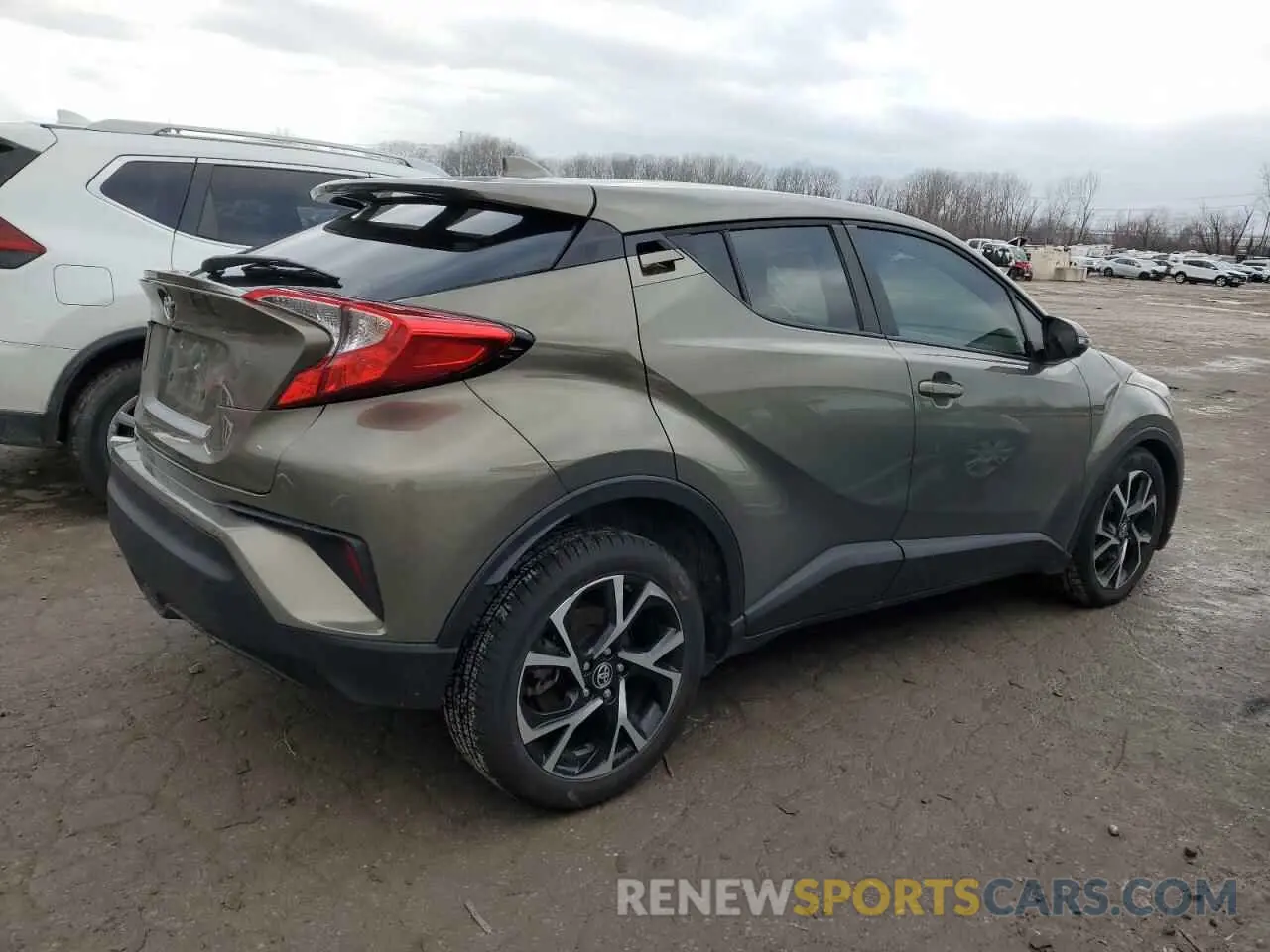 3 fotografías del automóvil dañado NMTKHMBX3MR124980 TOYOTA C-HR 2021