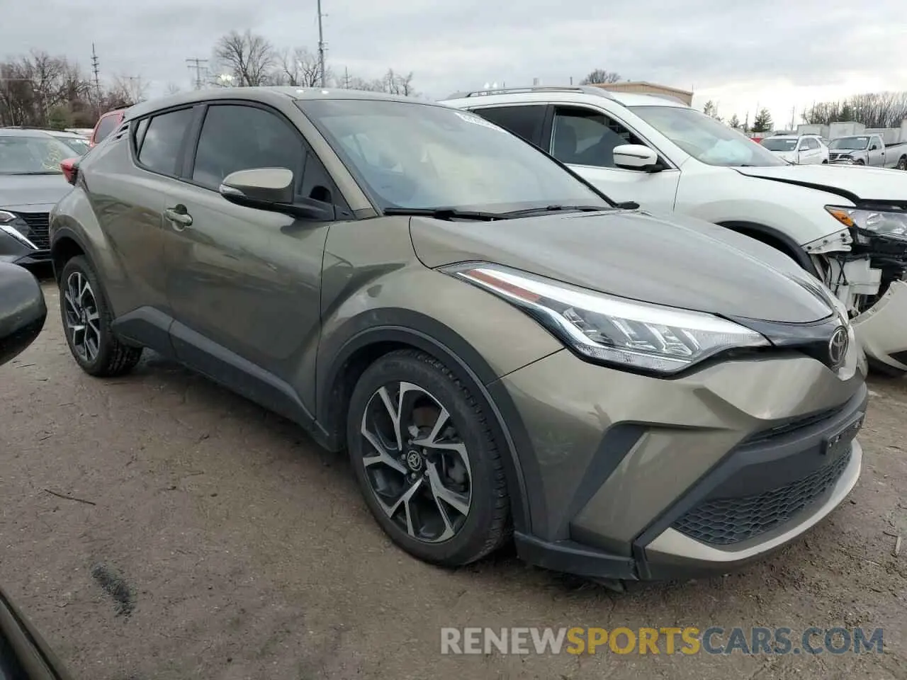 4 fotografías del automóvil dañado NMTKHMBX3MR124980 TOYOTA C-HR 2021