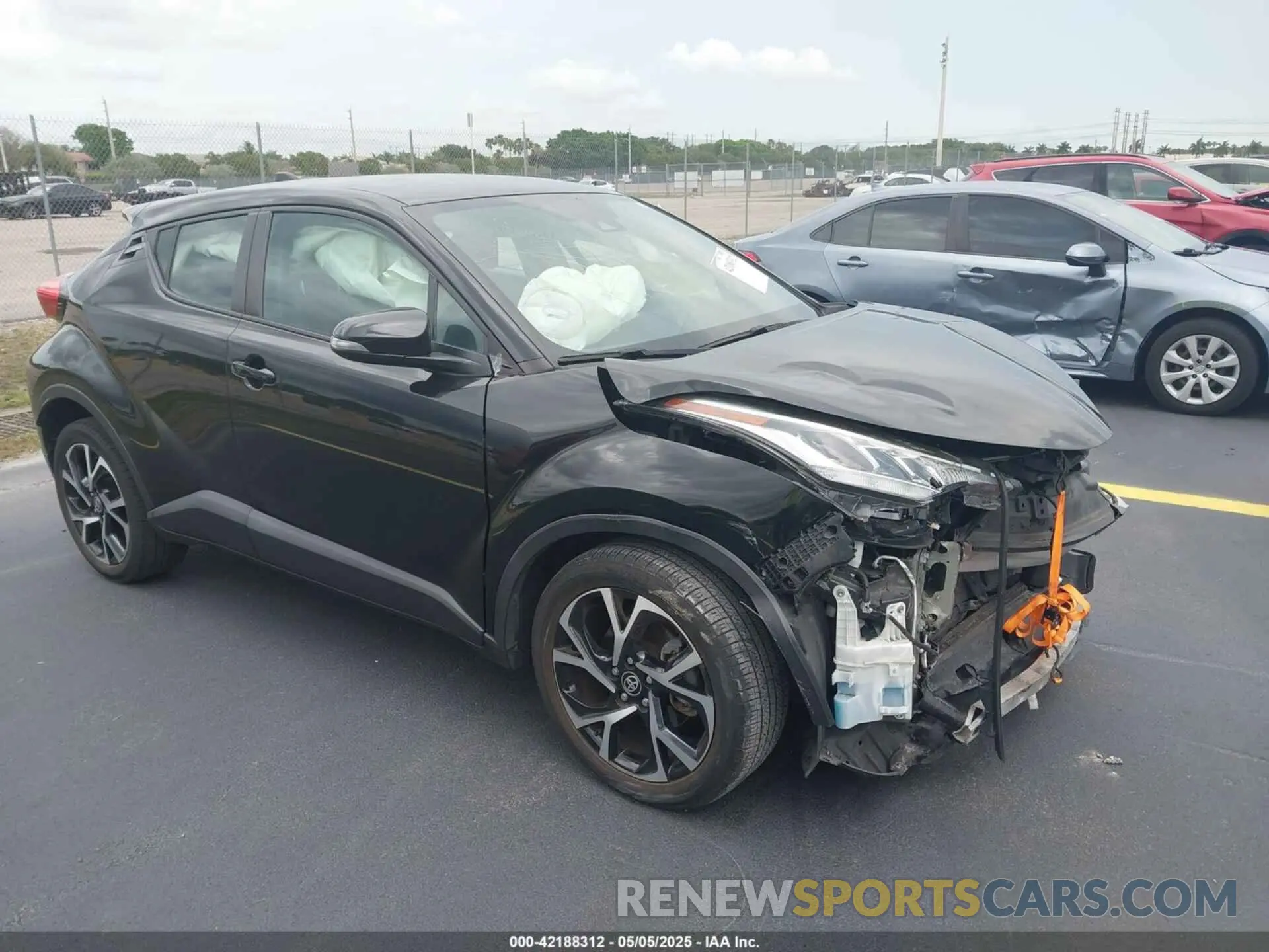 1 fotografías del automóvil dañado NMTKHMBX3MR127202 TOYOTA C-HR 2021