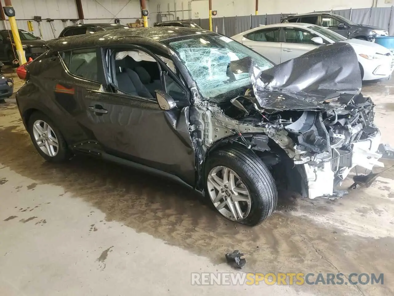 4 fotografías del automóvil dañado NMTKHMBX3MR131802 TOYOTA C-HR 2021