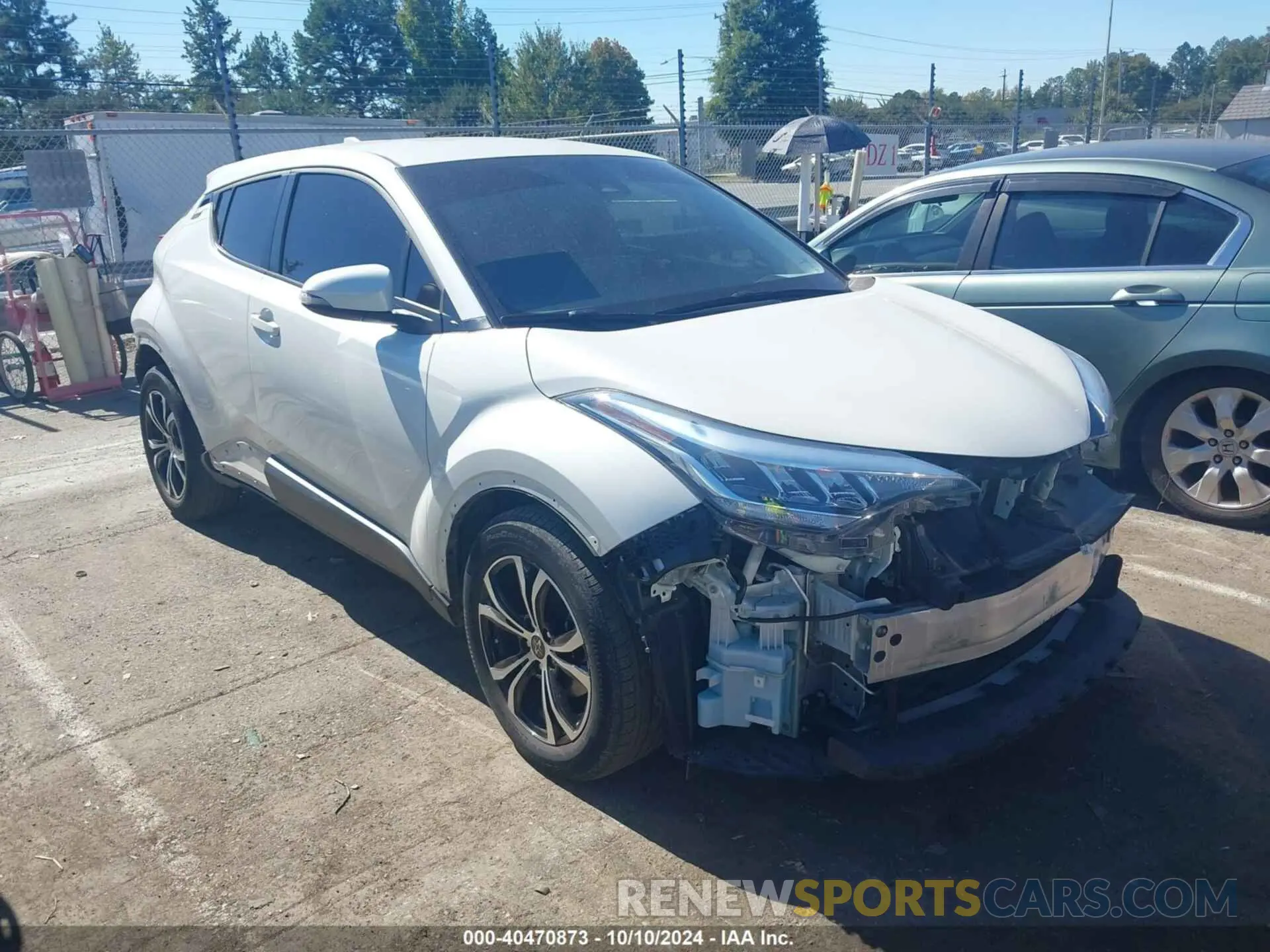 1 fotografías del automóvil dañado NMTKHMBX3MR135946 TOYOTA C-HR 2021