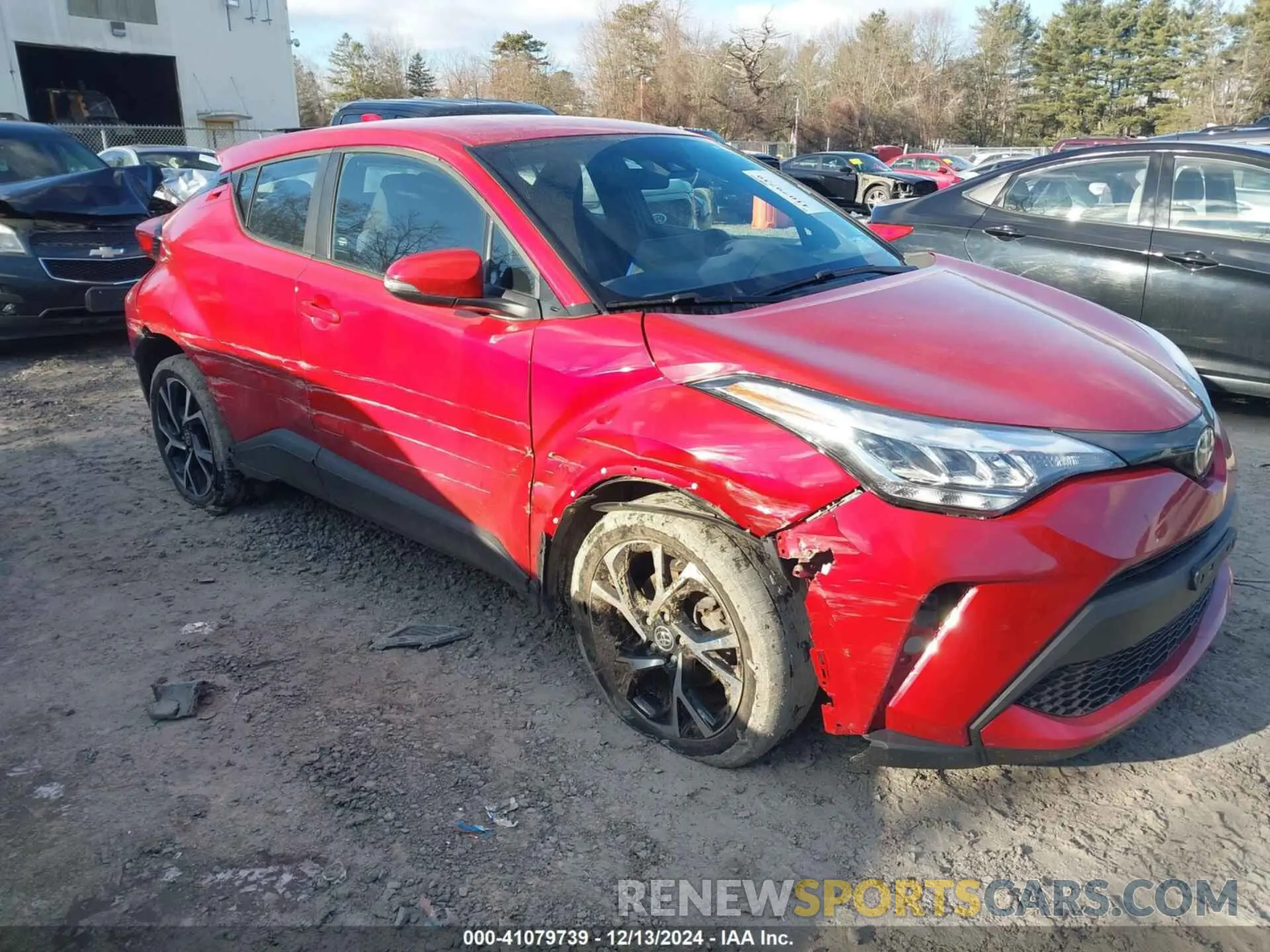 1 fotografías del automóvil dañado NMTKHMBX3MR138572 TOYOTA C-HR 2021