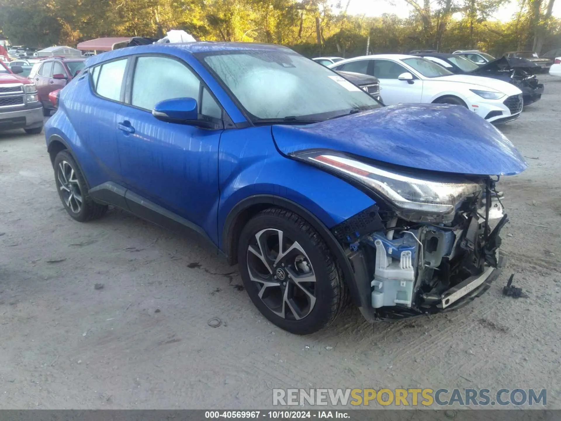 1 fotografías del automóvil dañado NMTKHMBX4MR119691 TOYOTA C-HR 2021