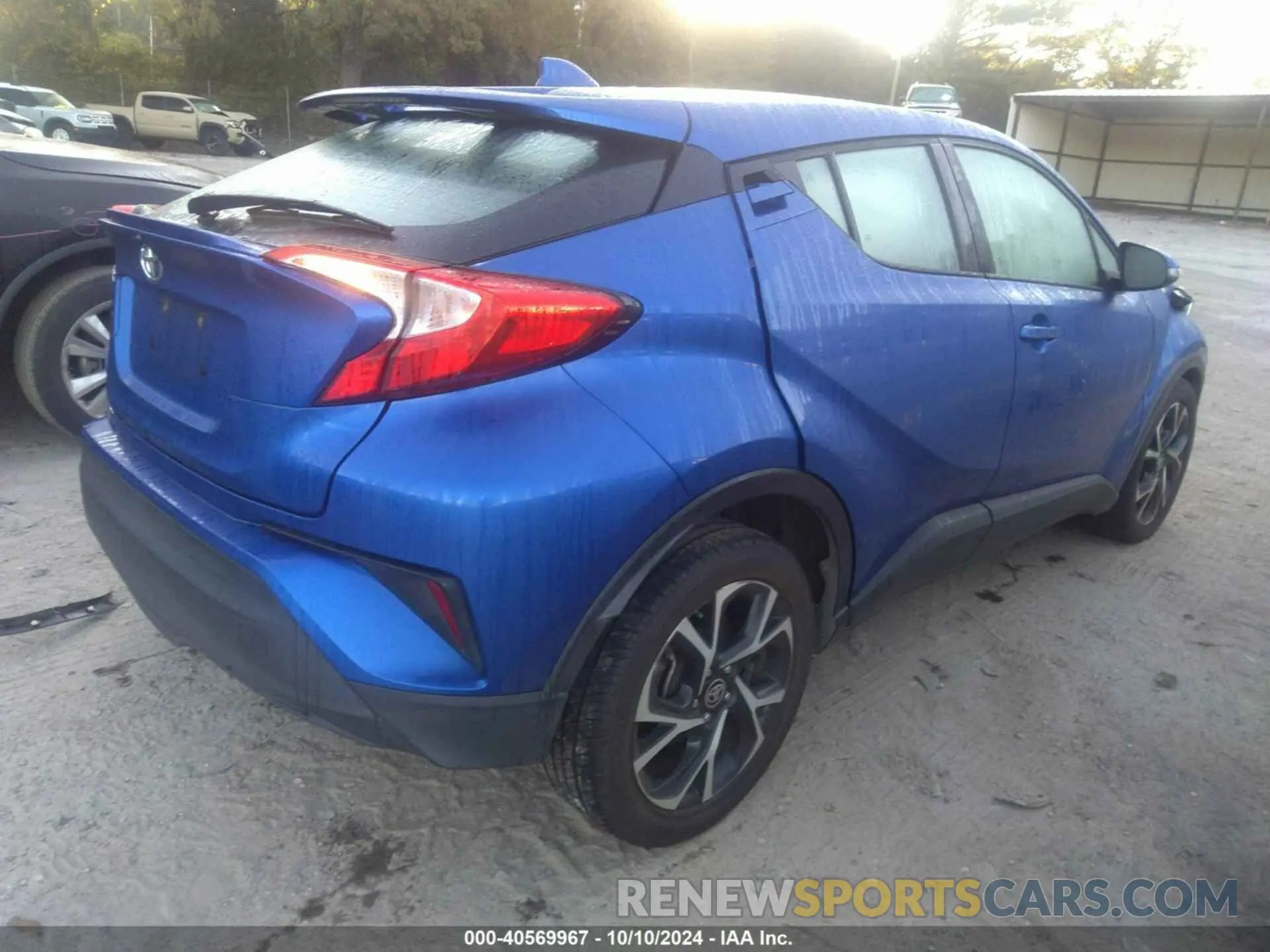 4 fotografías del automóvil dañado NMTKHMBX4MR119691 TOYOTA C-HR 2021