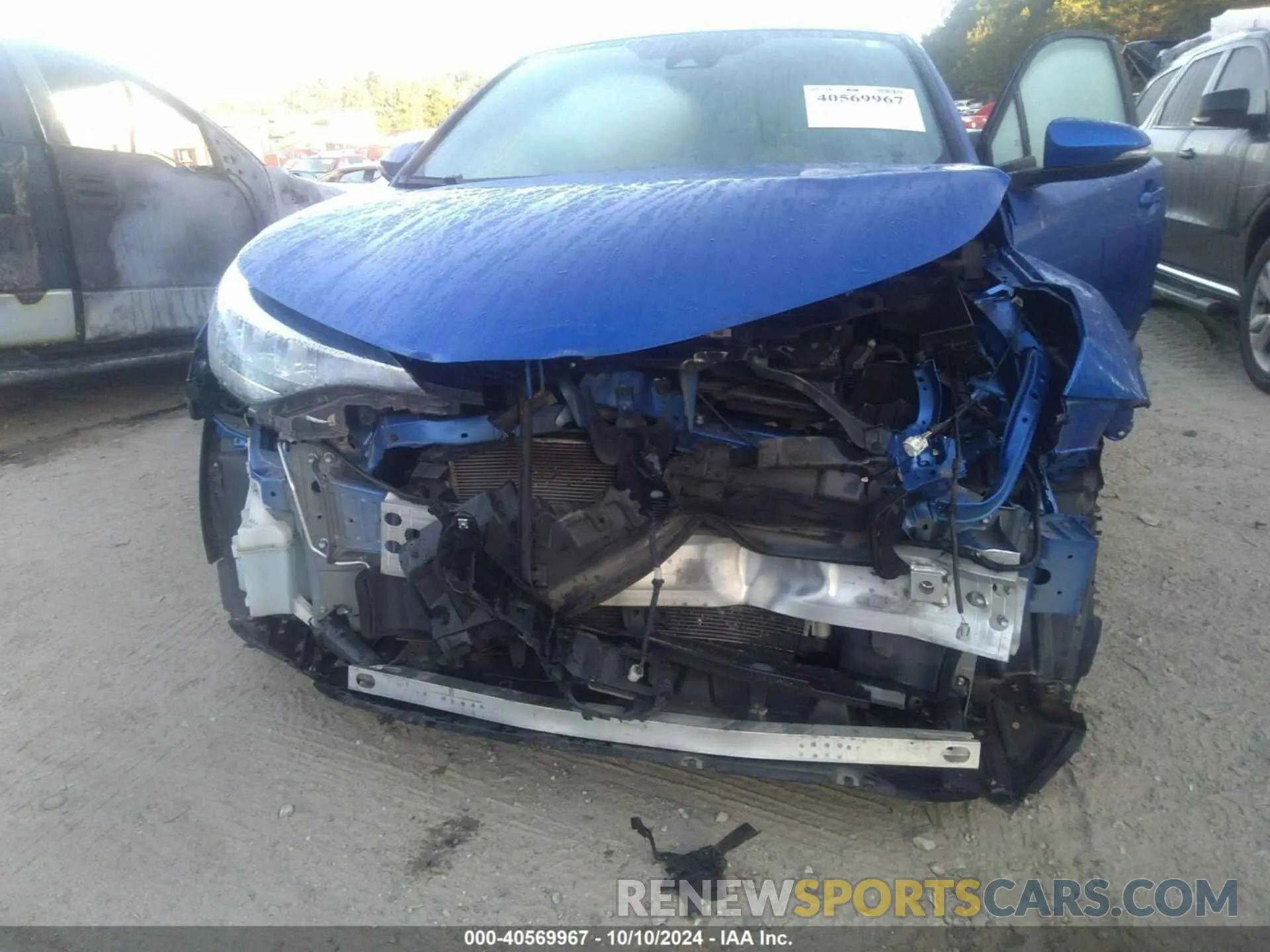 6 fotografías del automóvil dañado NMTKHMBX4MR119691 TOYOTA C-HR 2021