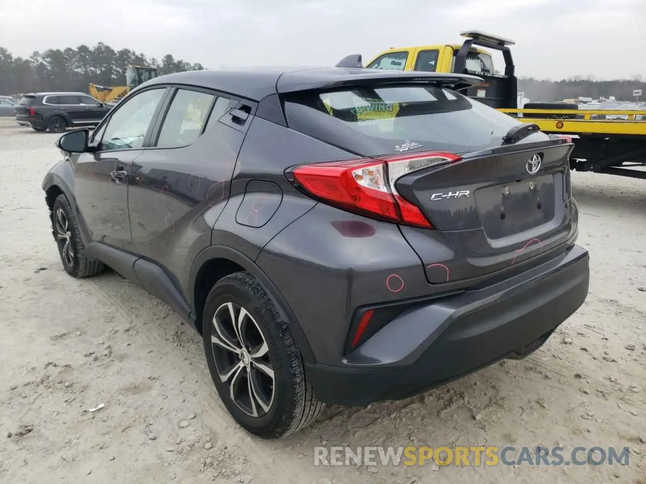 3 fotografías del automóvil dañado NMTKHMBX4MR120016 TOYOTA C-HR 2021