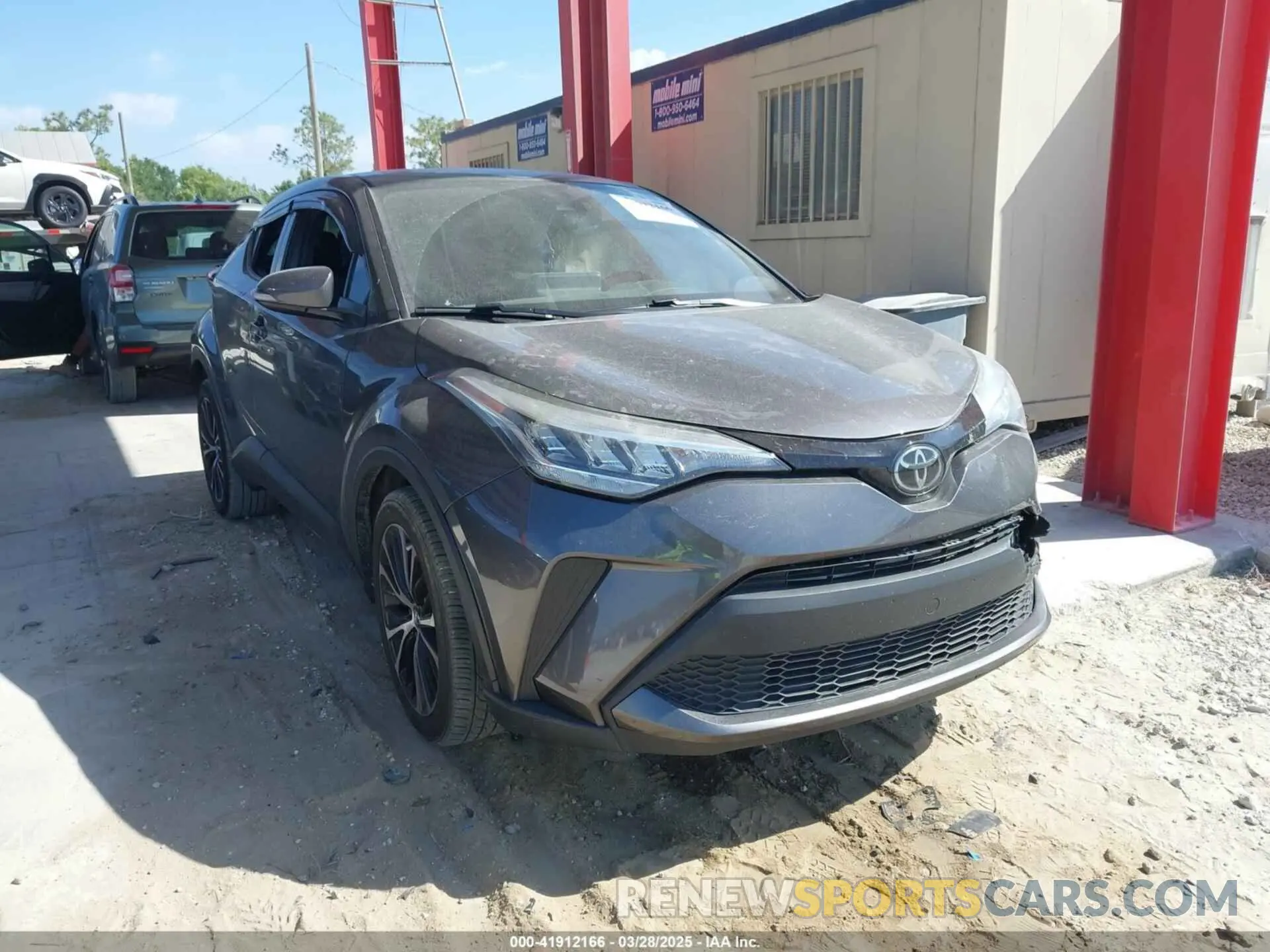 1 fotografías del automóvil dañado NMTKHMBX4MR120064 TOYOTA C-HR 2021