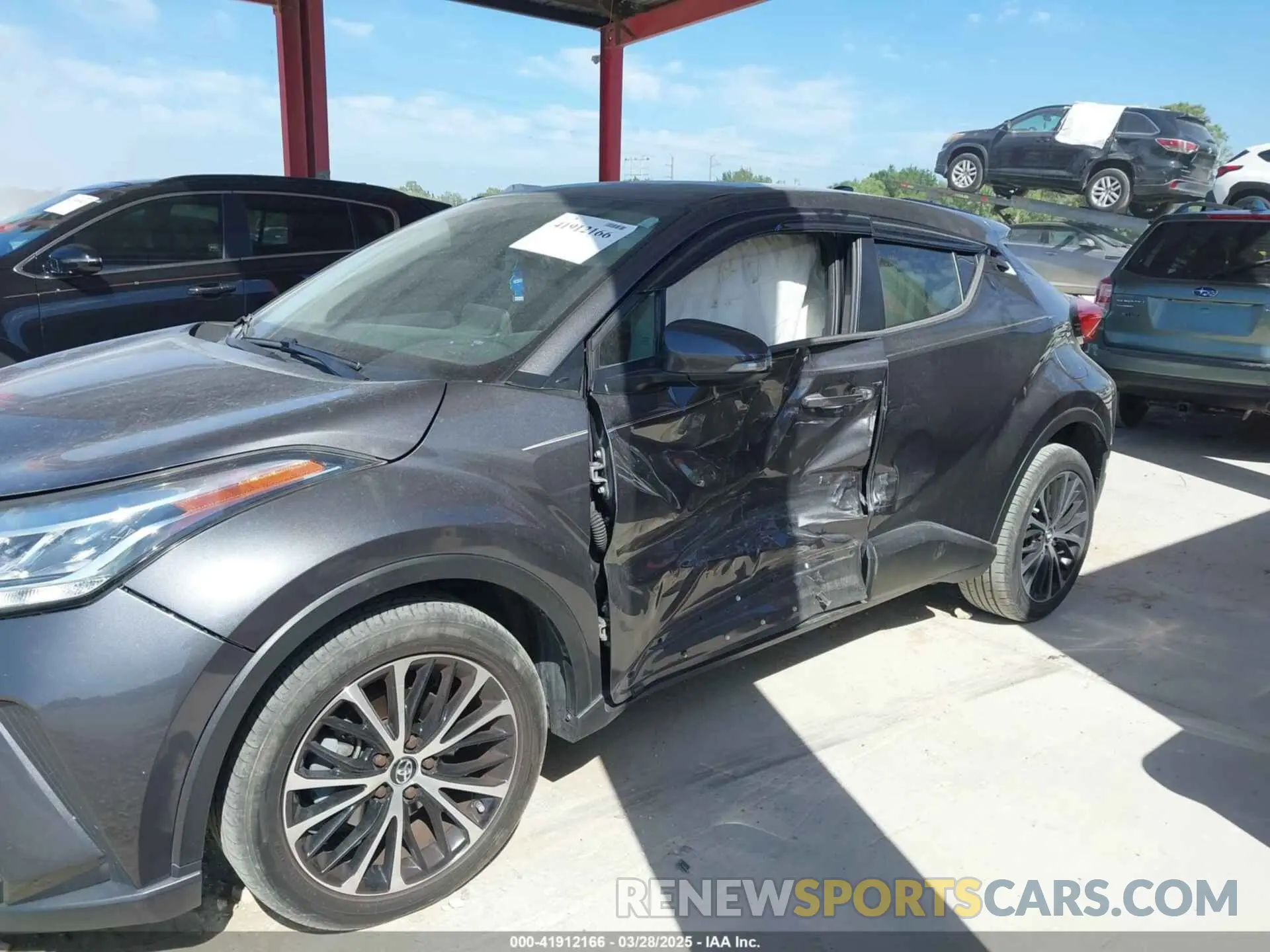 6 fotografías del automóvil dañado NMTKHMBX4MR120064 TOYOTA C-HR 2021