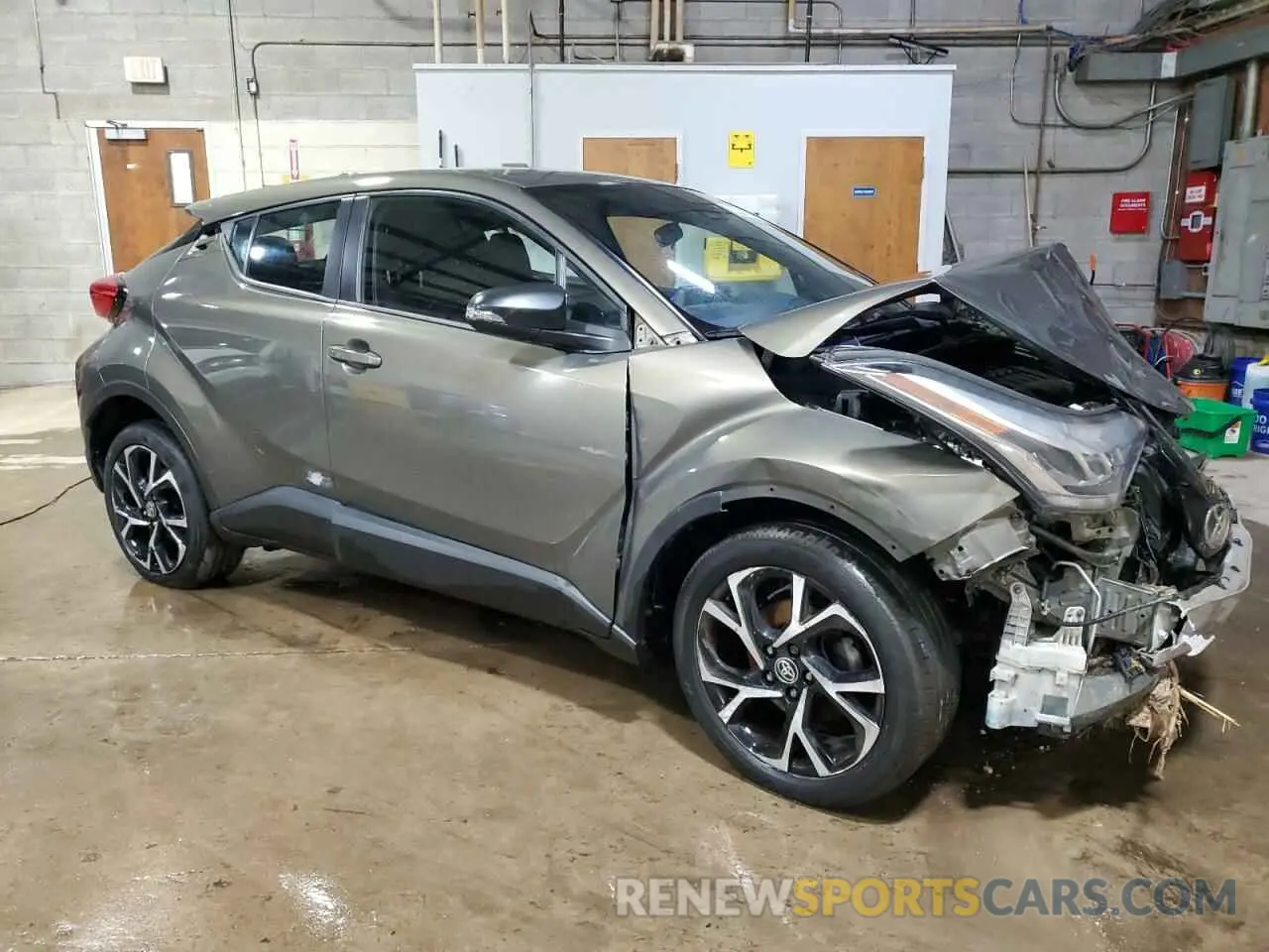 4 fotografías del automóvil dañado NMTKHMBX4MR120744 TOYOTA C-HR 2021