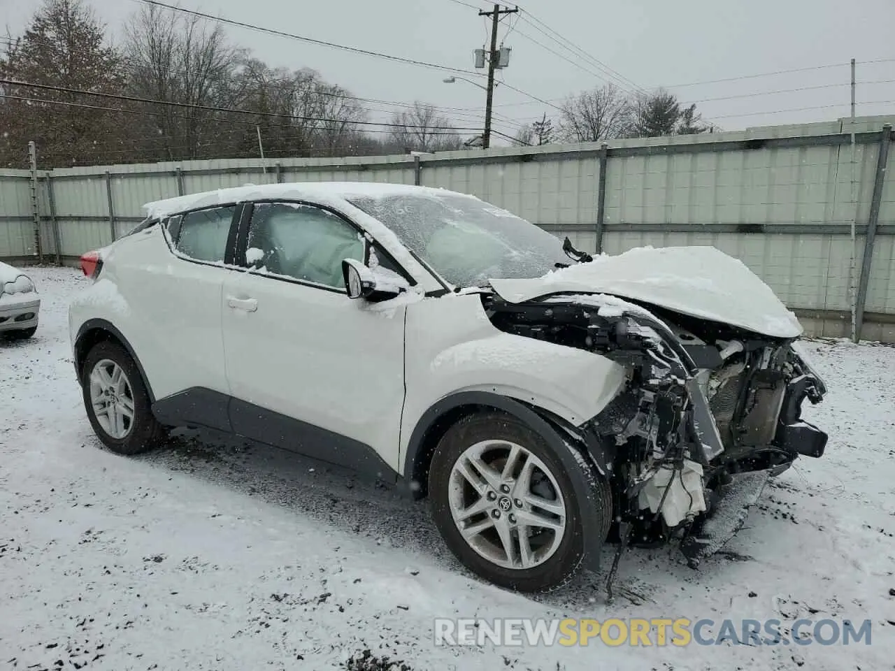 4 fotografías del automóvil dañado NMTKHMBX4MR132912 TOYOTA C-HR 2021