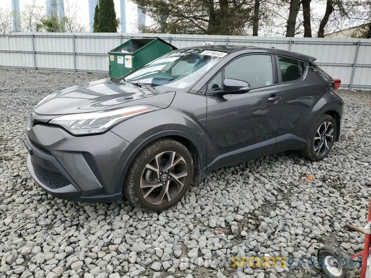 1 fotografías del automóvil dañado NMTKHMBX4MR138354 TOYOTA C-HR 2021