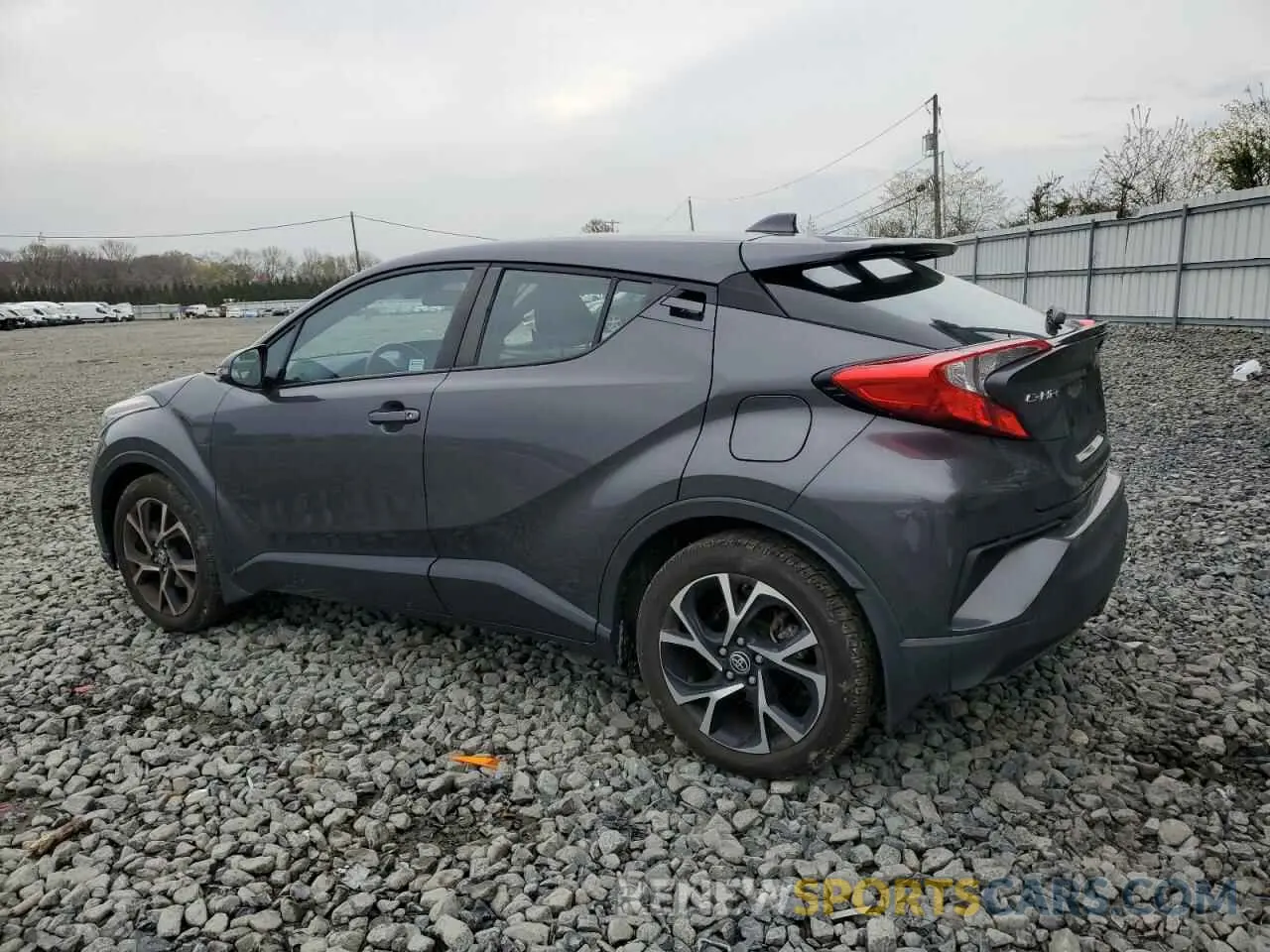 2 fotografías del automóvil dañado NMTKHMBX4MR138354 TOYOTA C-HR 2021