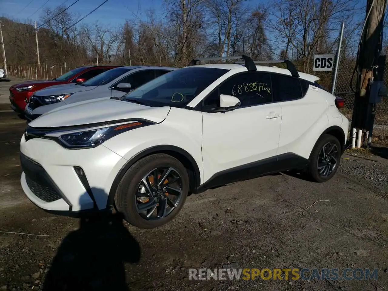 1 fotografías del automóvil dañado NMTKHMBX5MR119294 TOYOTA C-HR 2021