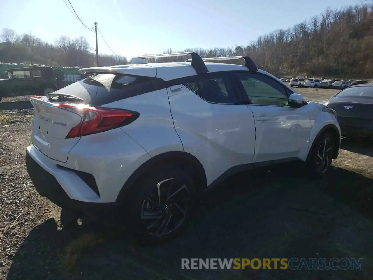 3 fotografías del automóvil dañado NMTKHMBX5MR119294 TOYOTA C-HR 2021