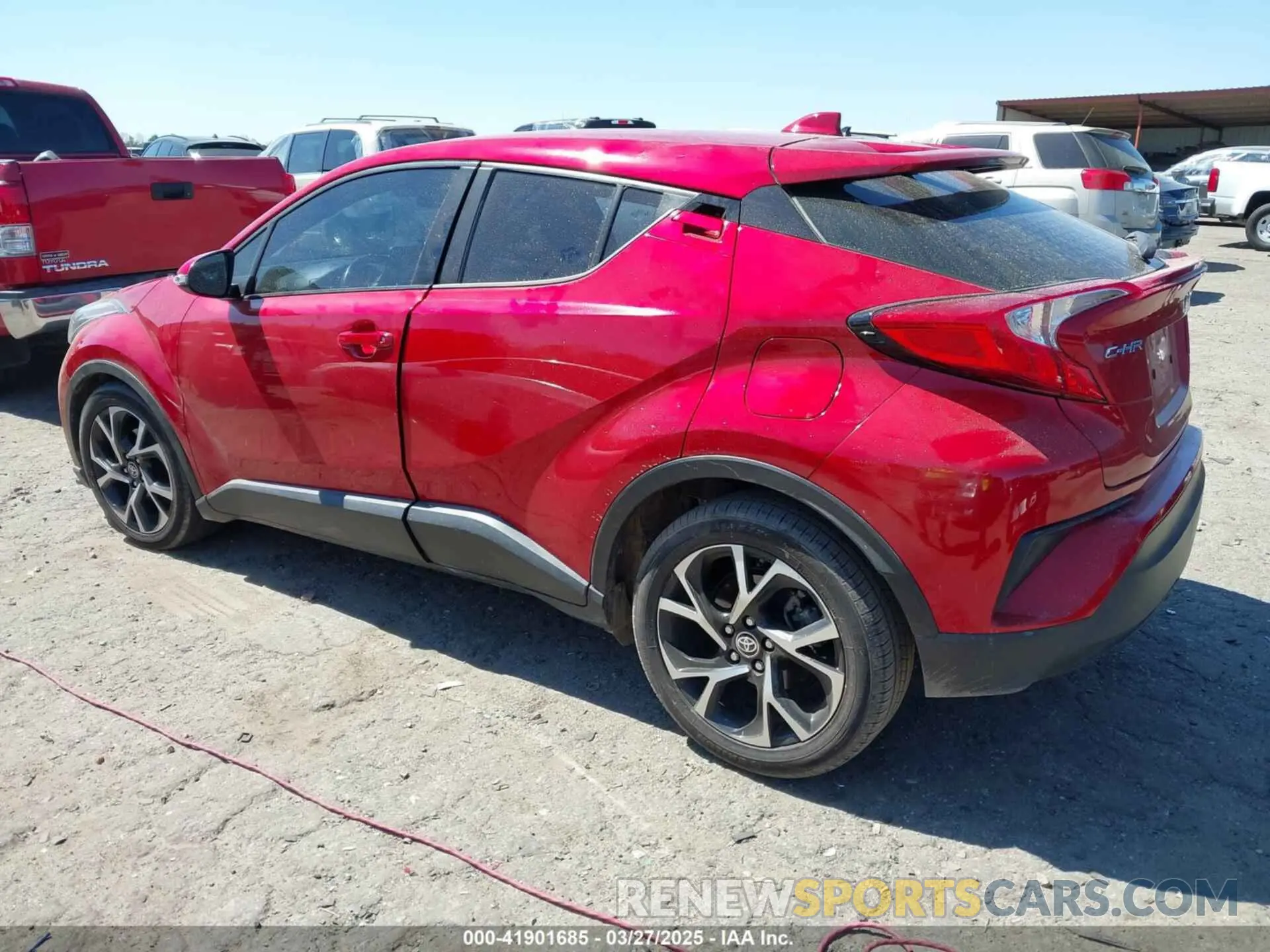 3 fotografías del automóvil dañado NMTKHMBX5MR124429 TOYOTA C-HR 2021