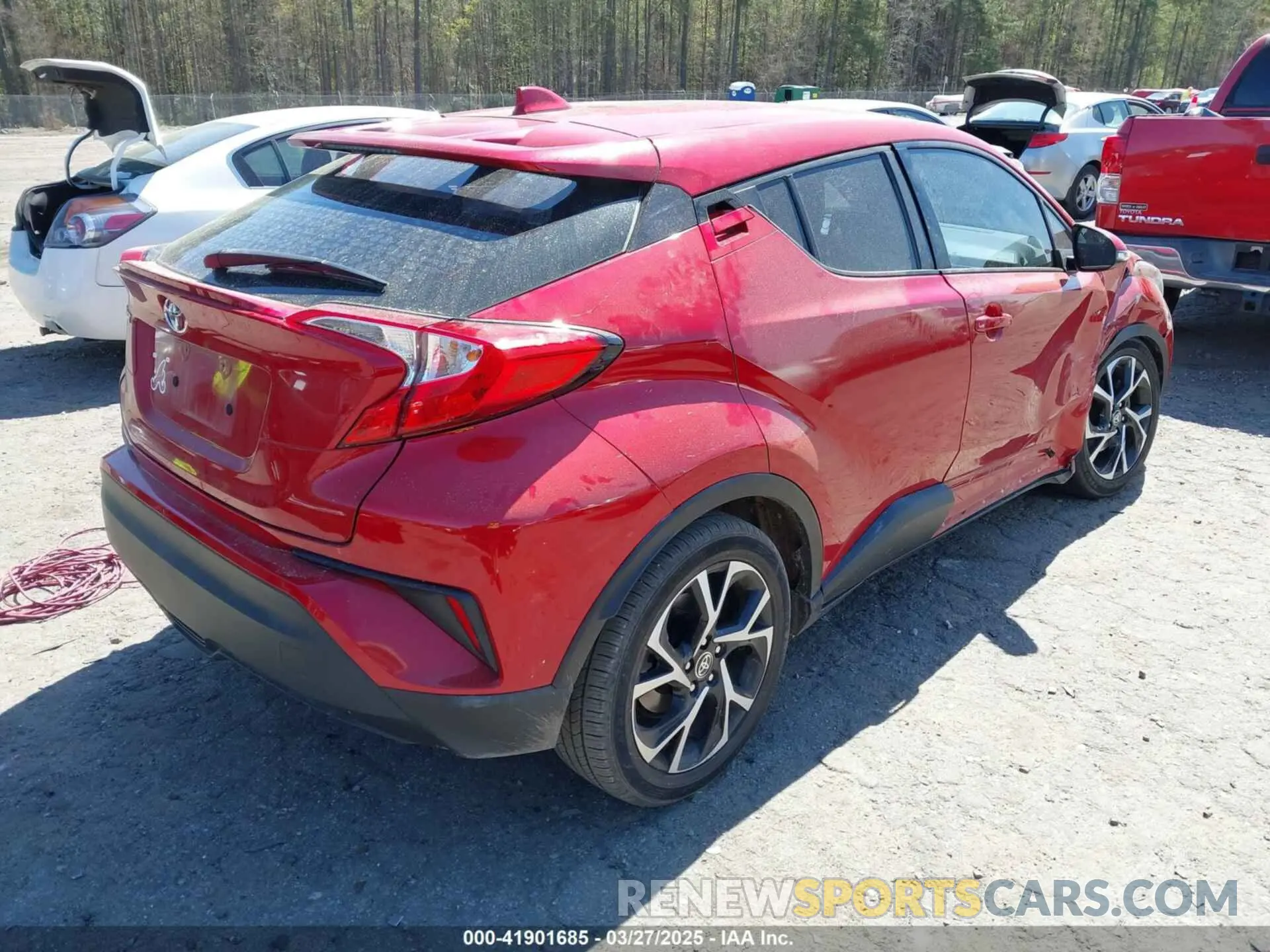 4 fotografías del automóvil dañado NMTKHMBX5MR124429 TOYOTA C-HR 2021