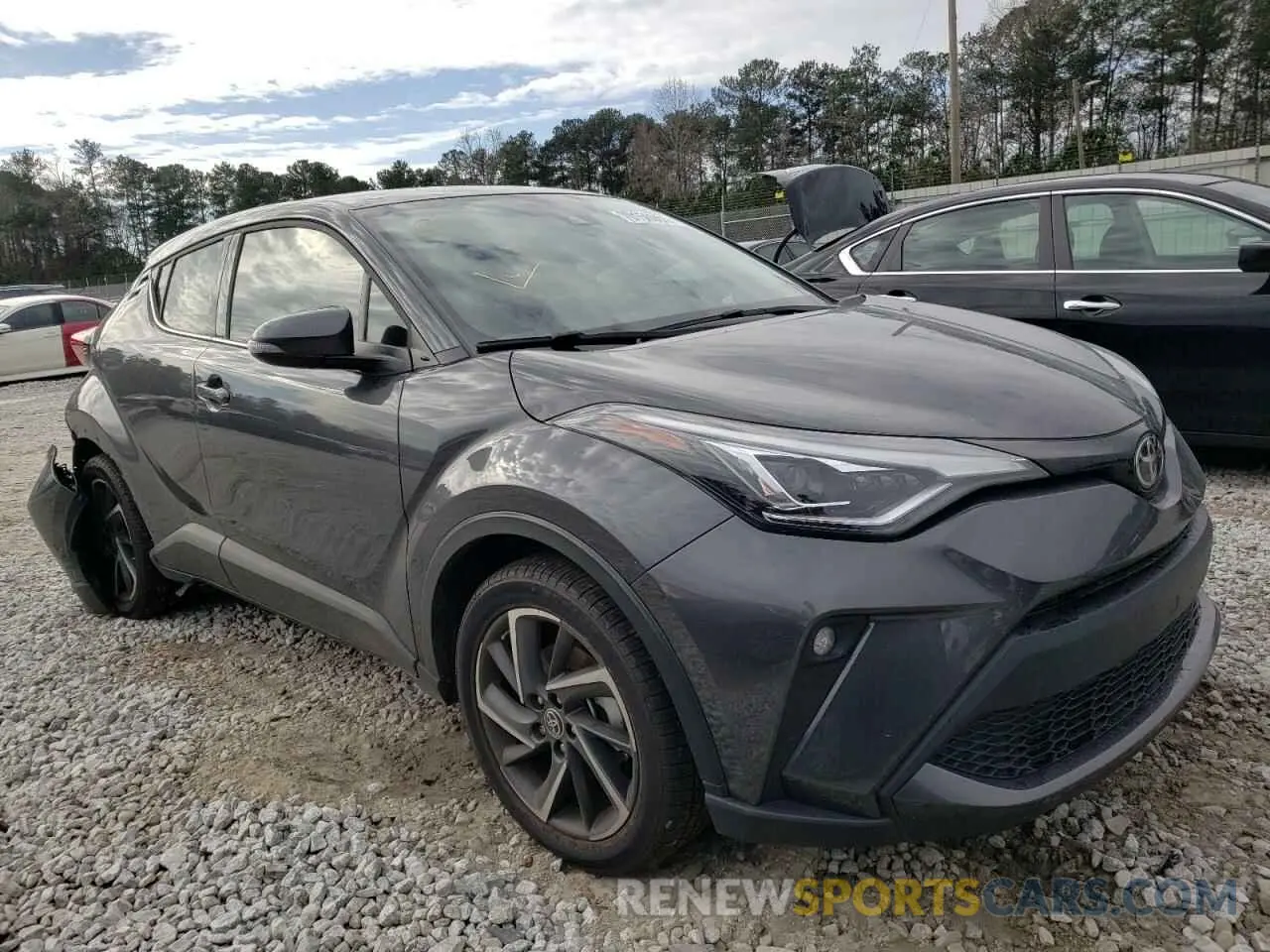 1 fotografías del automóvil dañado NMTKHMBX5MR133924 TOYOTA C-HR 2021