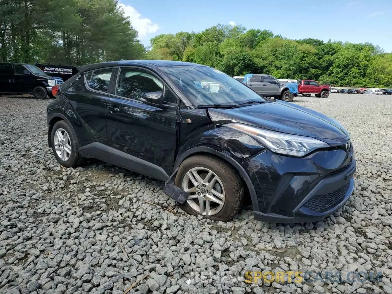 4 fotografías del automóvil dañado NMTKHMBX6MR121720 TOYOTA C-HR 2021